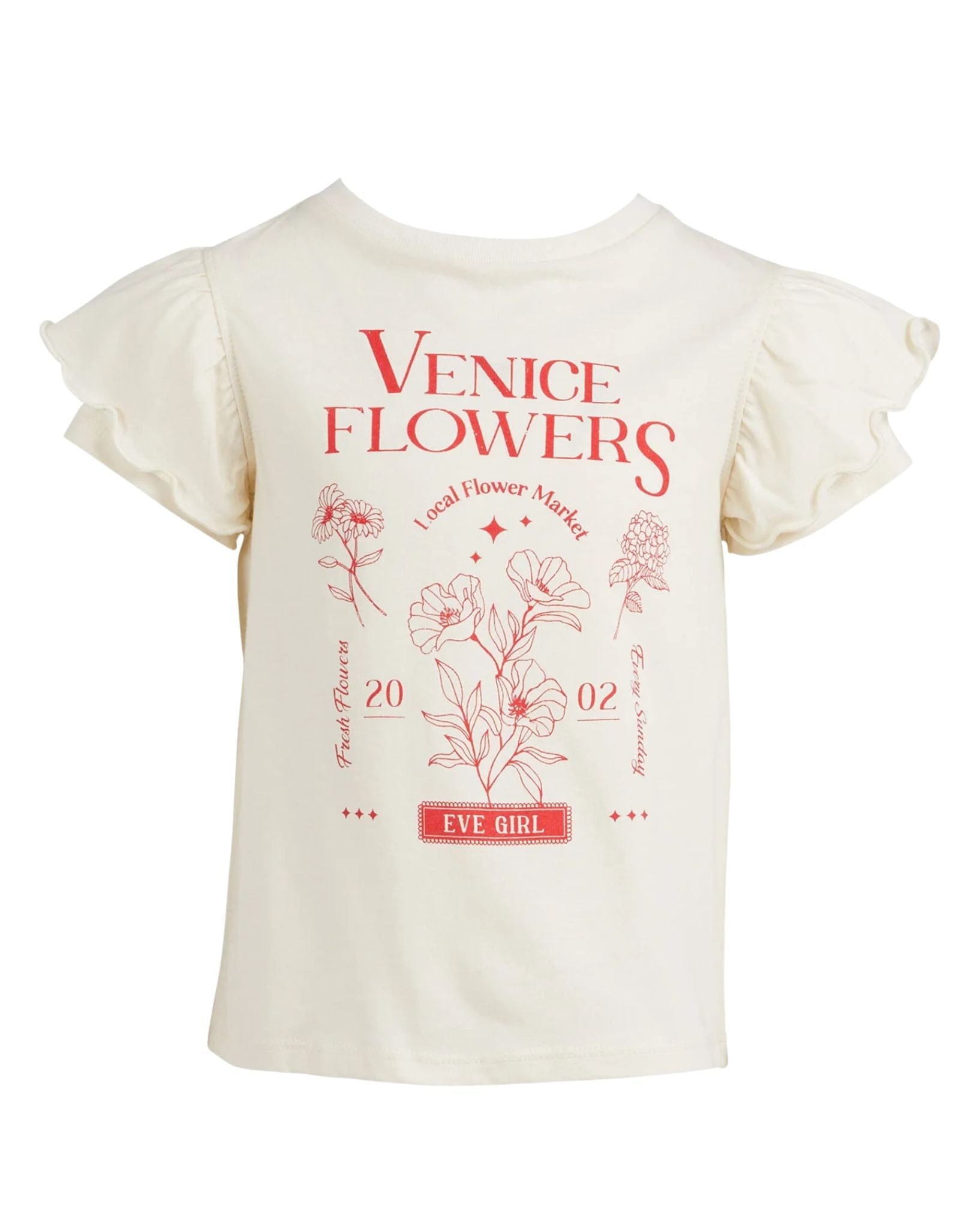 Eve's Girl Girls Venice Frill Tee