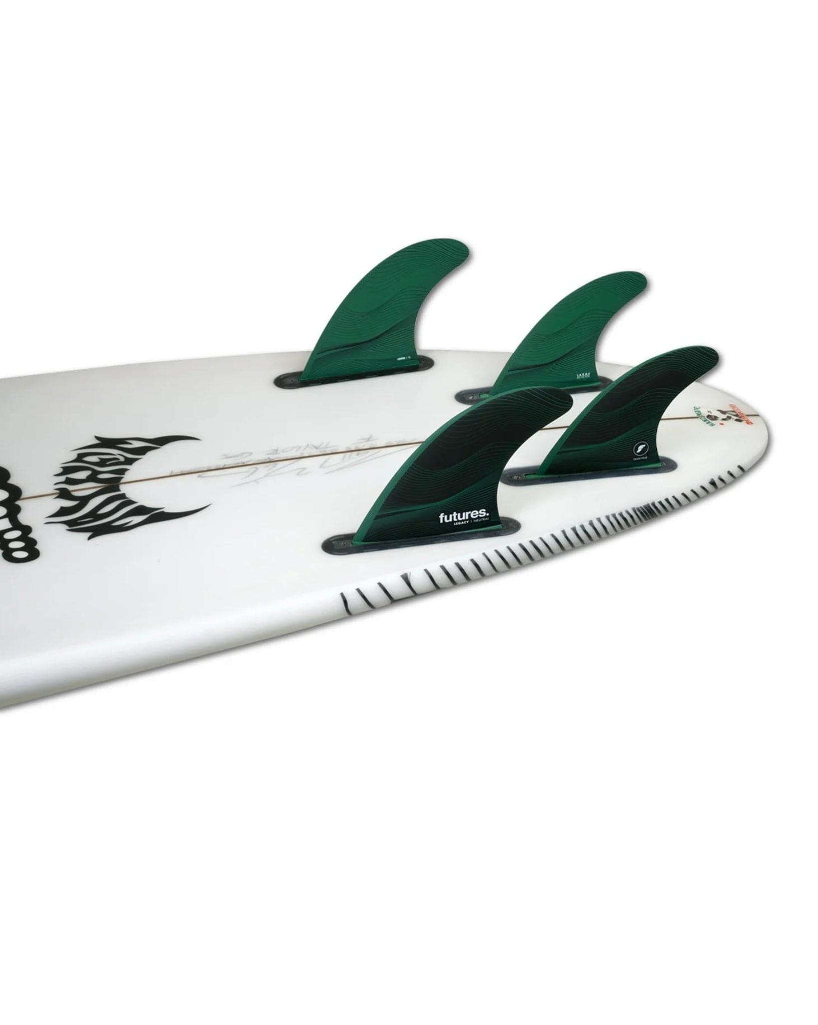 Futures Fins F8 Legacy Quad Thruster Fins