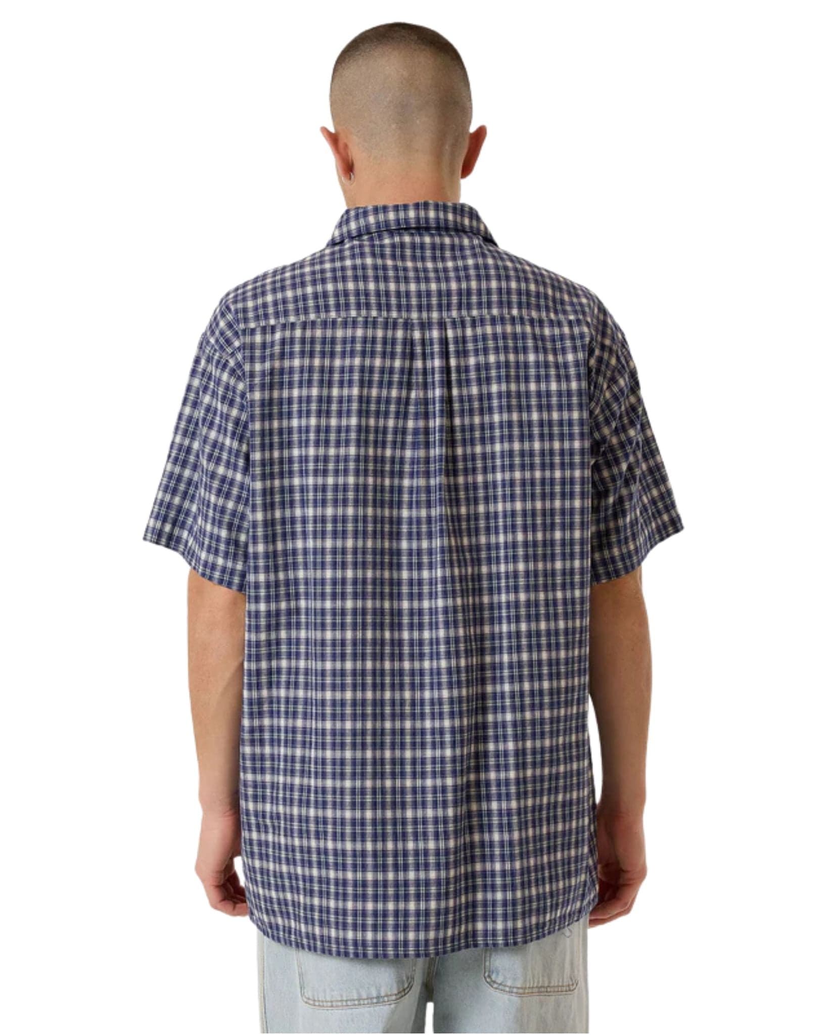 Hard Yakka Mens HYC Short Sleeve Check Shirt