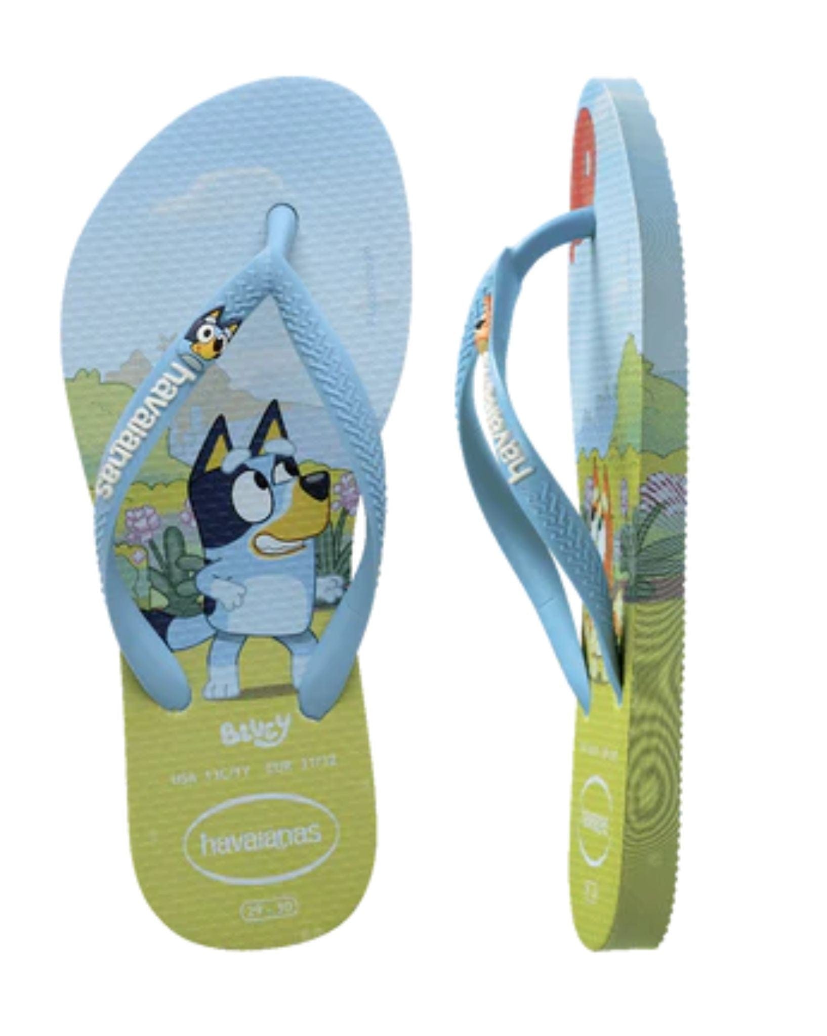 Havaianas Kids Slim Bluey Thongs