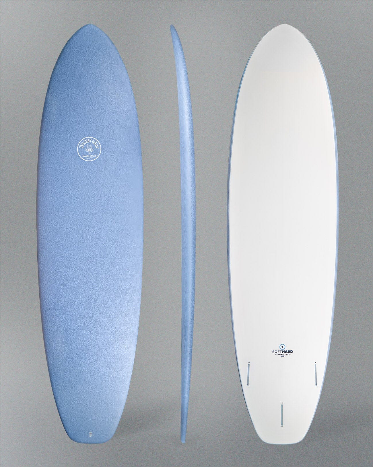 Honey Surf Mid Length Epoxy Softboard