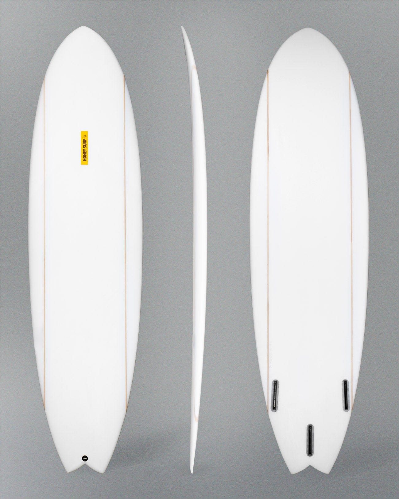 Honey Surf Moon Dancer Epoxy Fish Surfboard