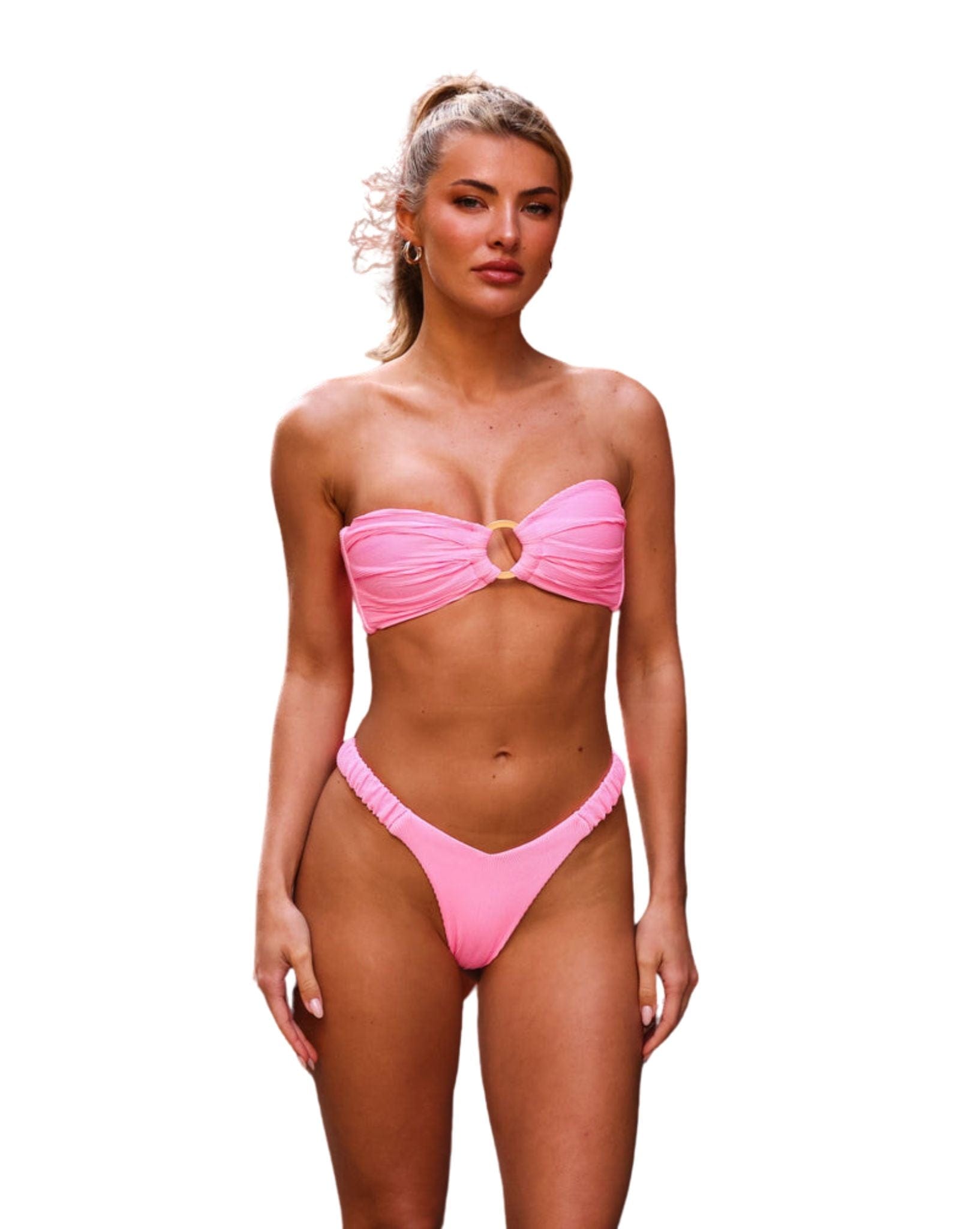 Kulani Kinis Retro Y Thong Bikini Bottom