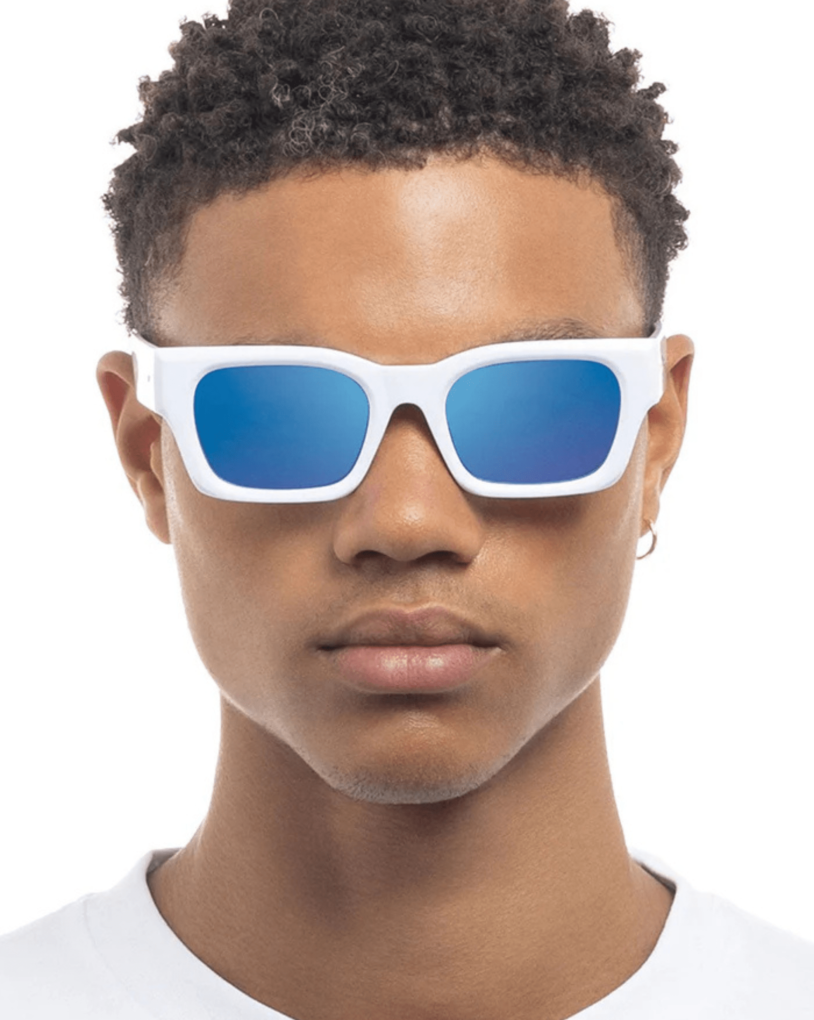 Le Specs Shmood Sunglasses - White