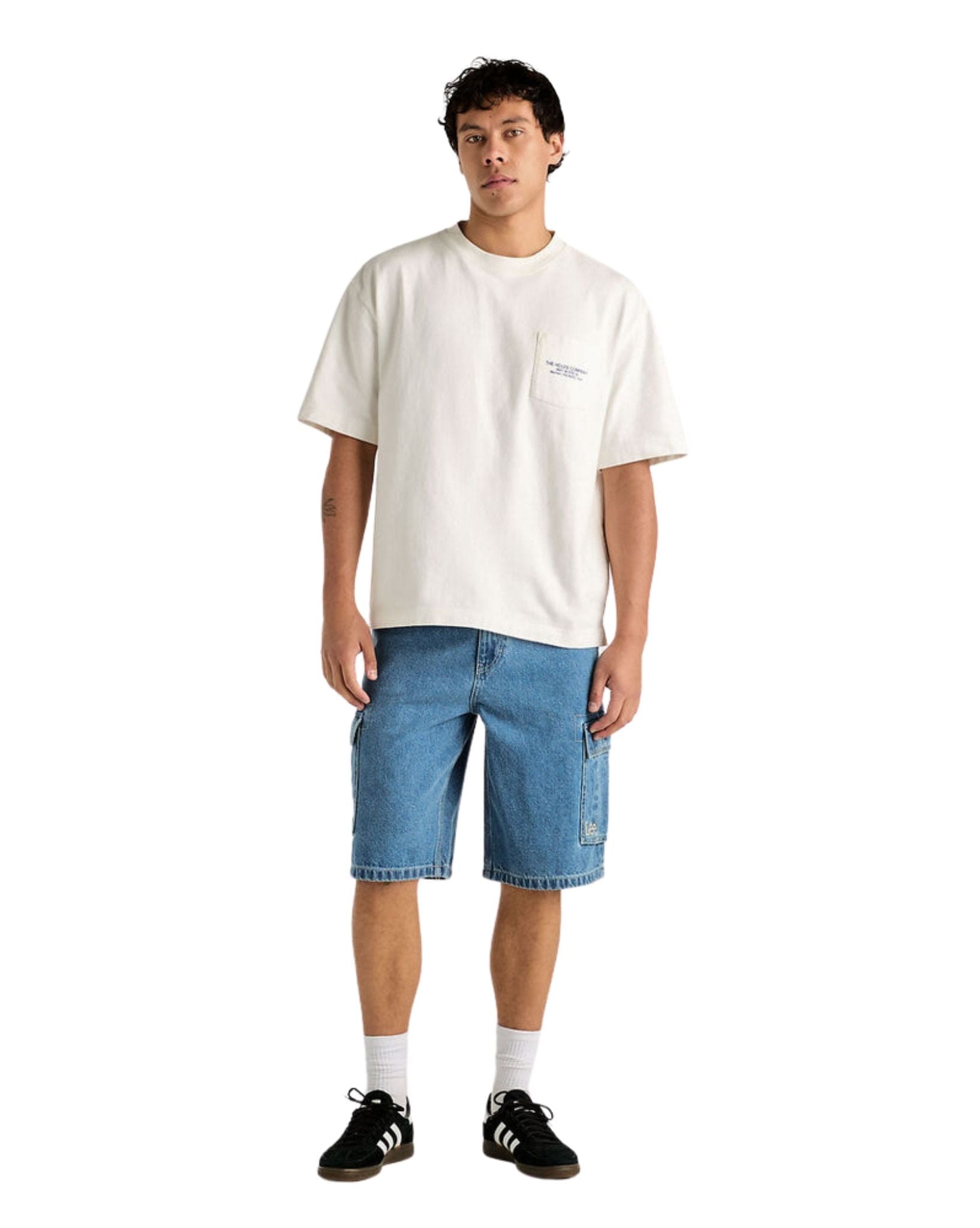 Lee Mens L-Five Biggie Cargo Short - Point Of Blue