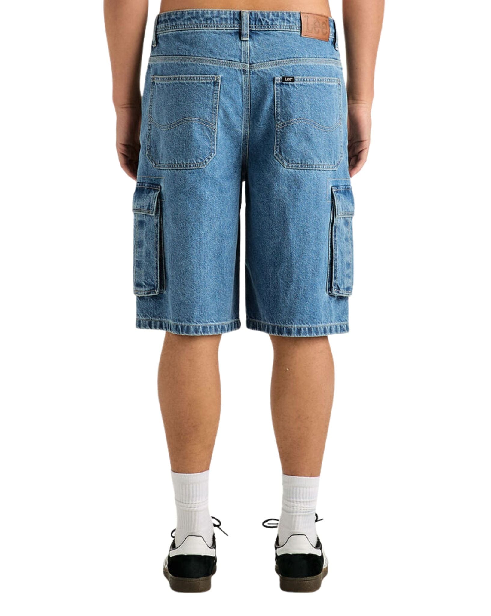 Lee Mens L-Five Biggie Cargo Short - Point Of Blue