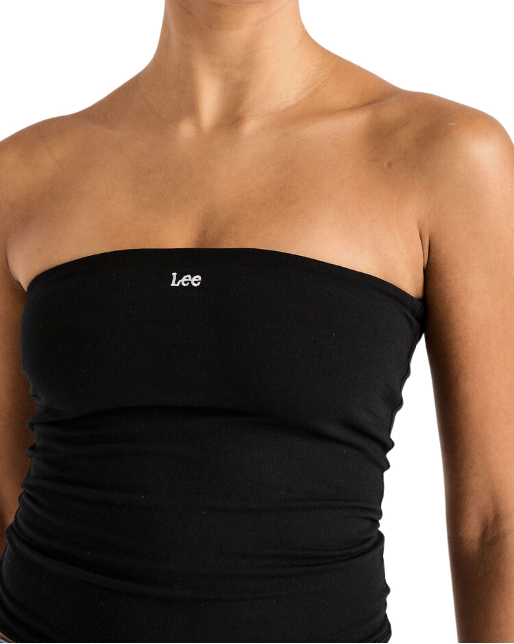 Lee Womens Twitch Boobtube - Black