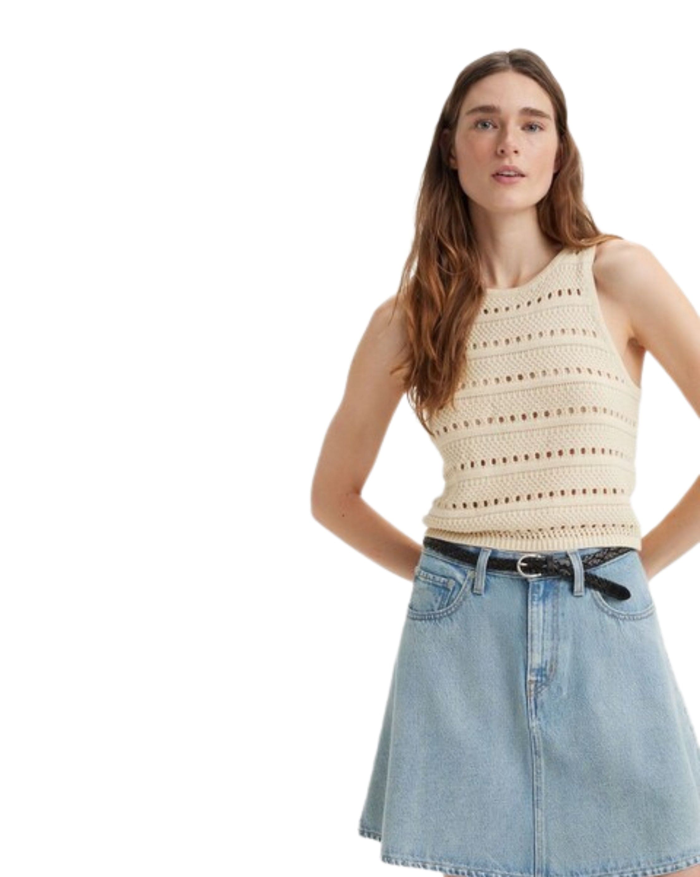 Levi Superbloom Crochet Tank Top