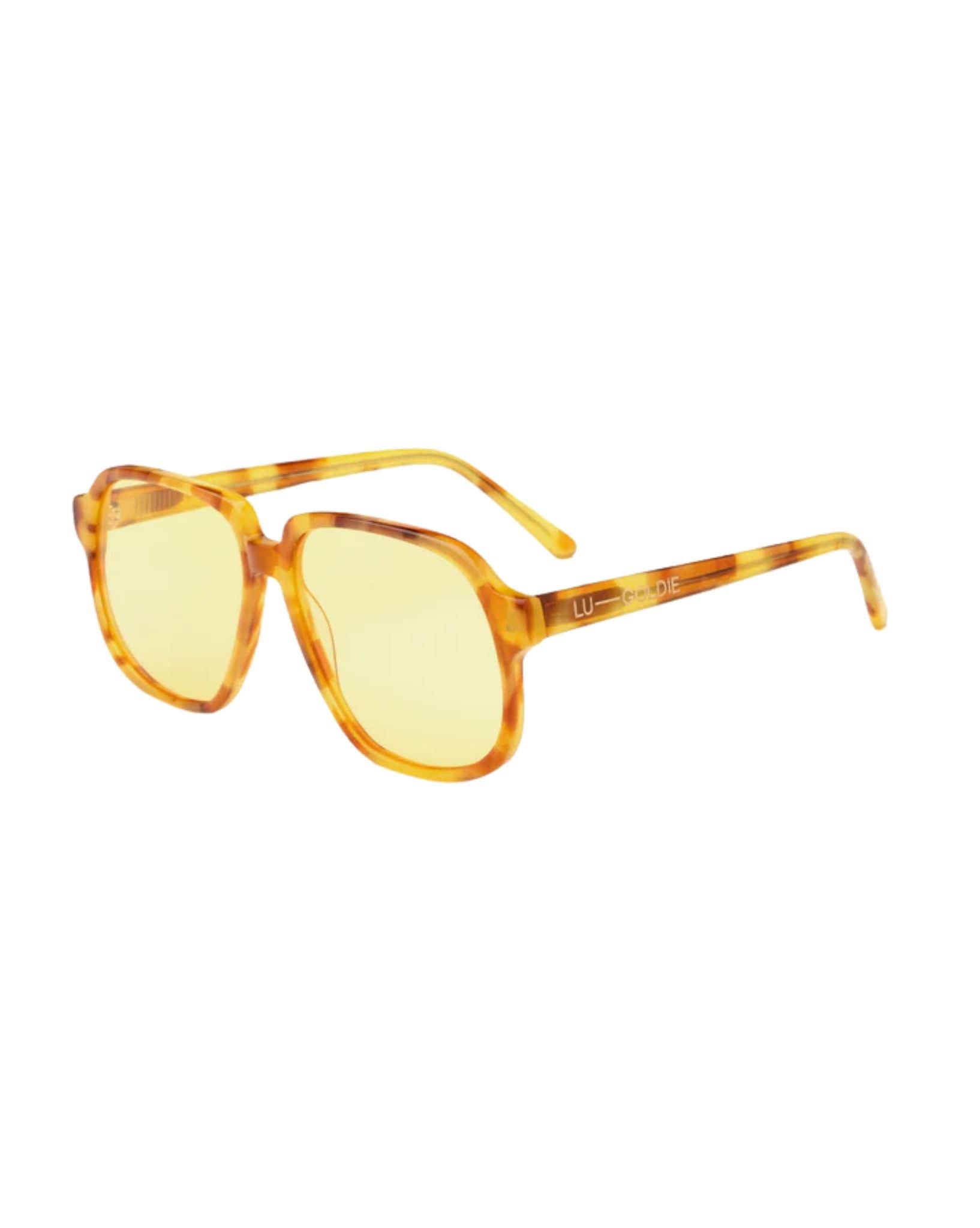 Lu Goldie Delphine-Creme Brulee Sunglasses