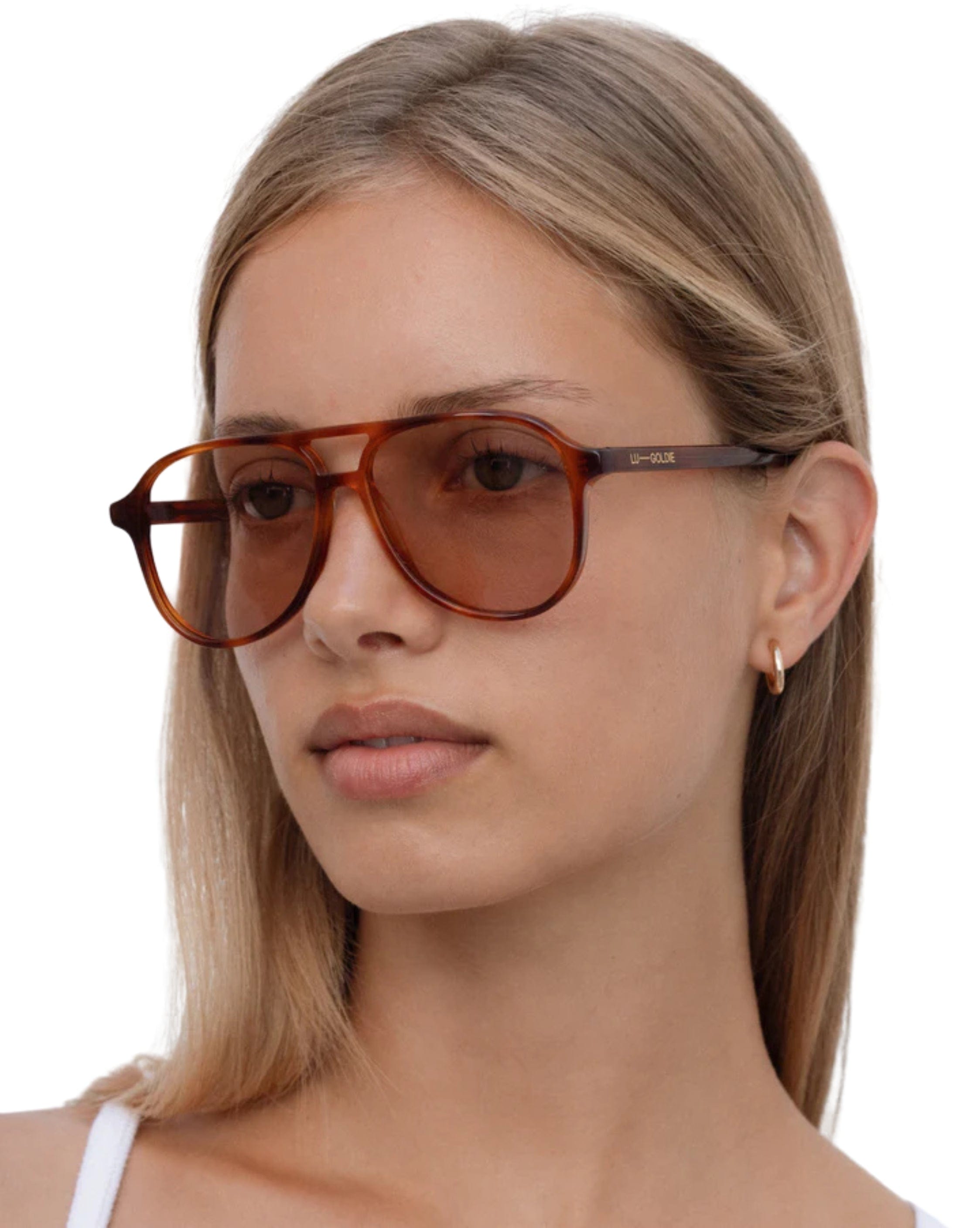 Lu Goldie Scout-Chestnut Sunglasses