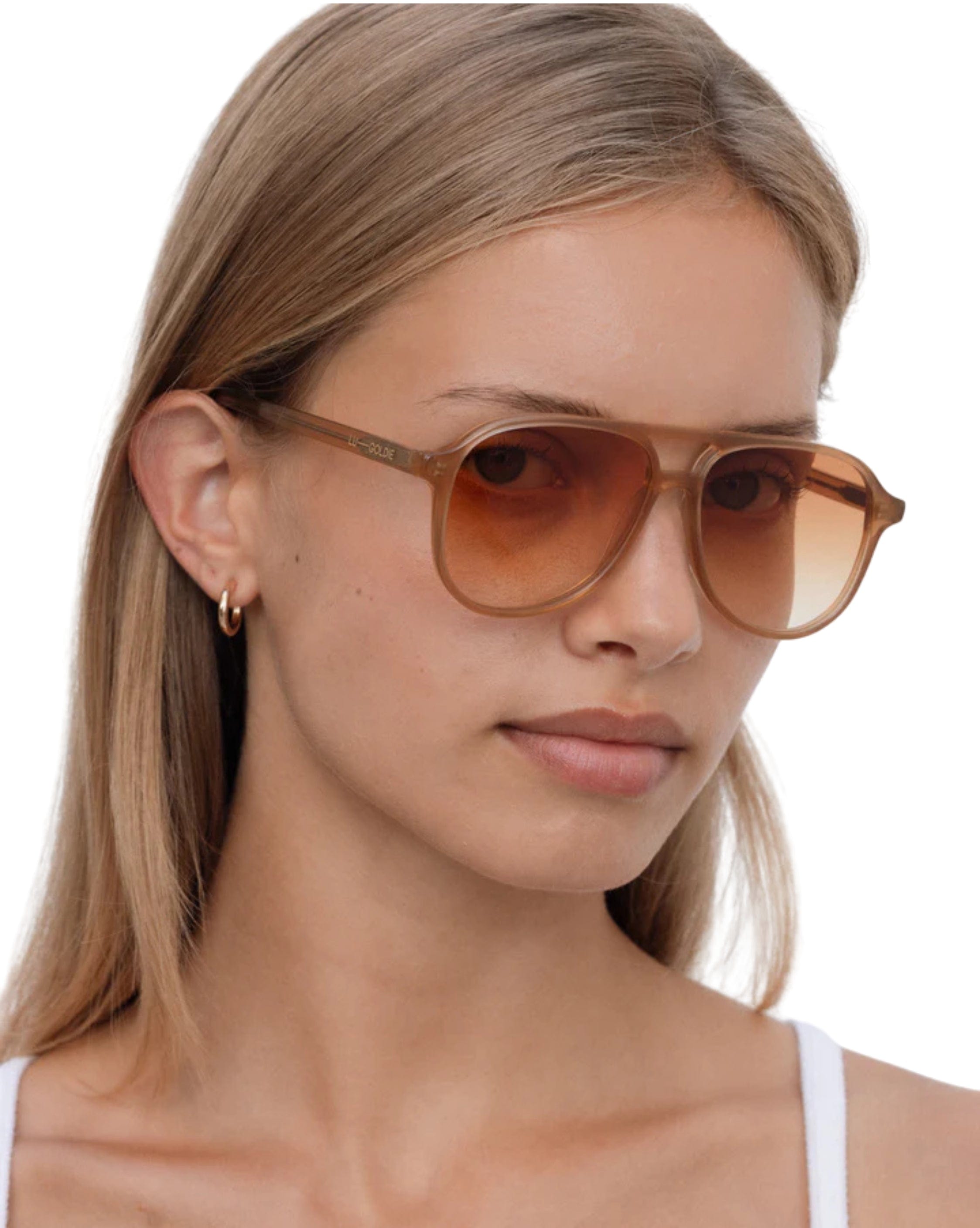 Lu Goldie Scout-Cola Sunglasses