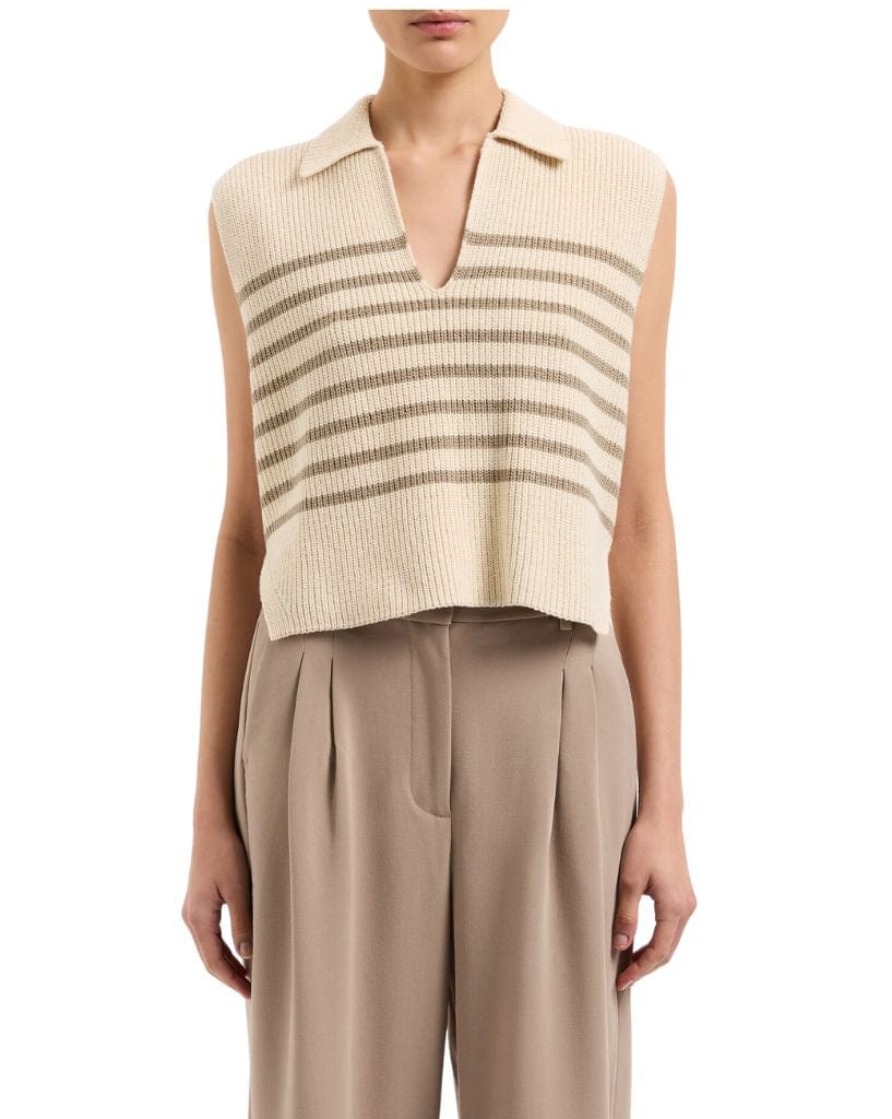 Nude Lucy Enes Stripe Knit Vest