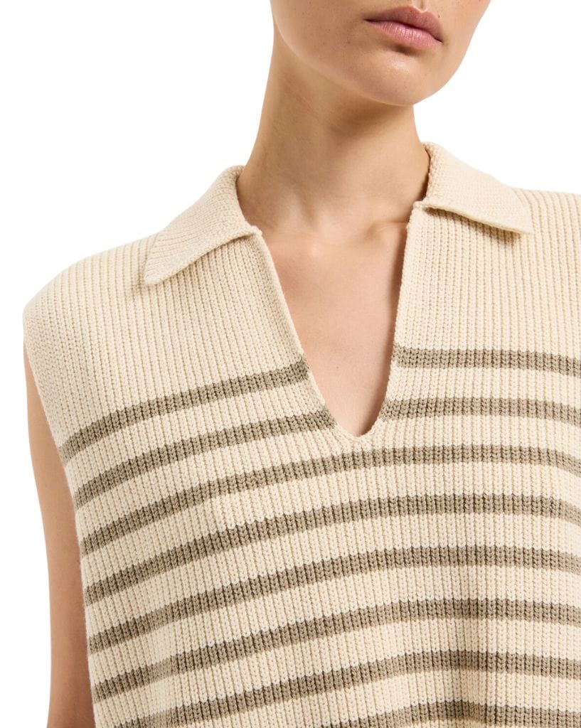 Nude Lucy Enes Stripe Knit Vest