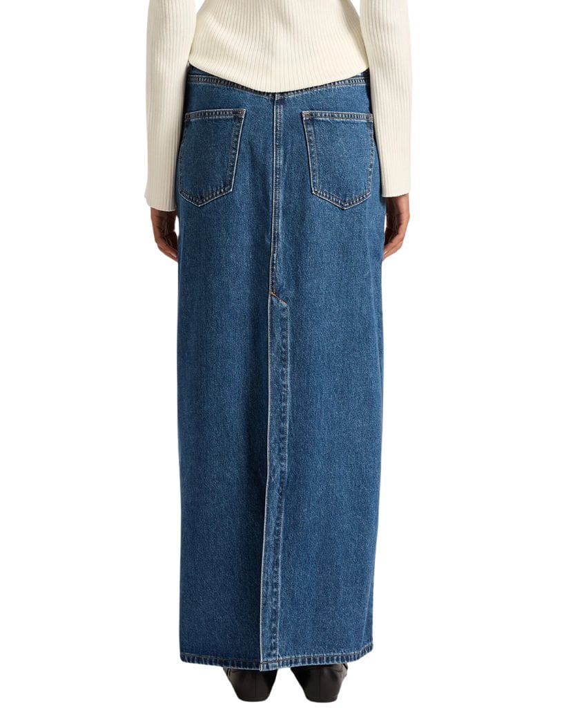 Nude Lucy Organic Denim Maxi Skirt