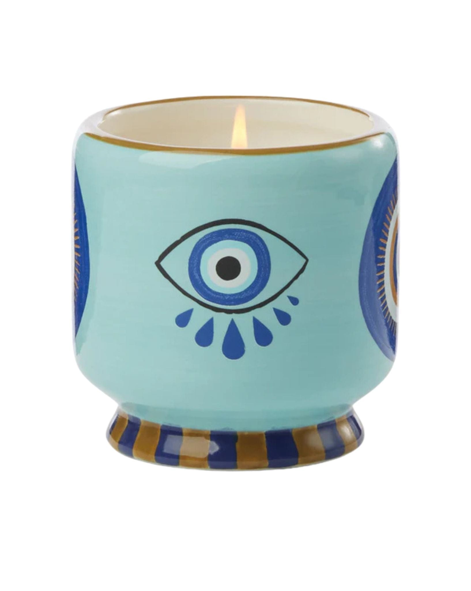 Paddywax Adopo 8 oz./226g  Eye Ceramic Candle - Incense & Smoke  Boxed