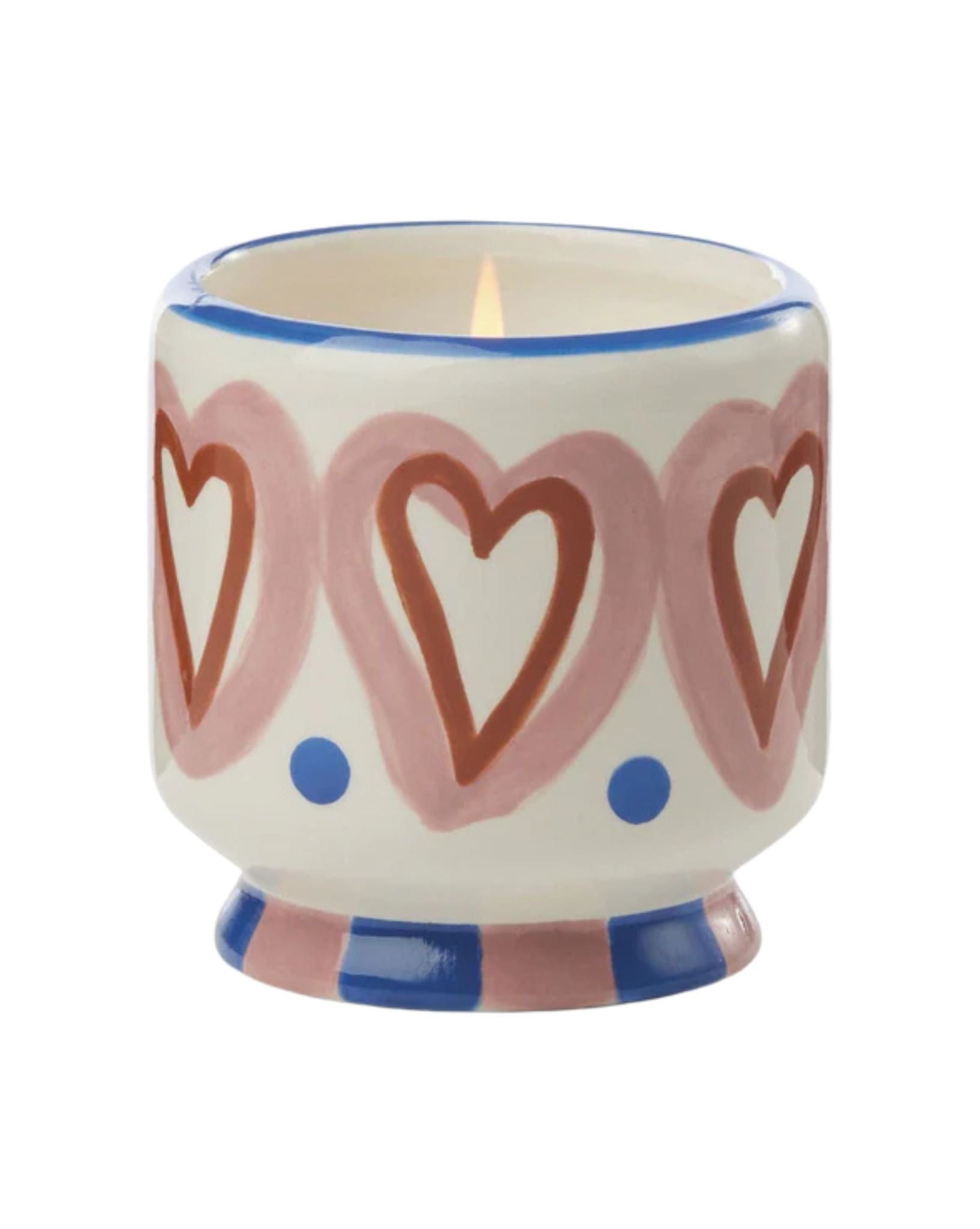 Paddywax Adopo 8 oz/226g Hearts Ceramic Candle