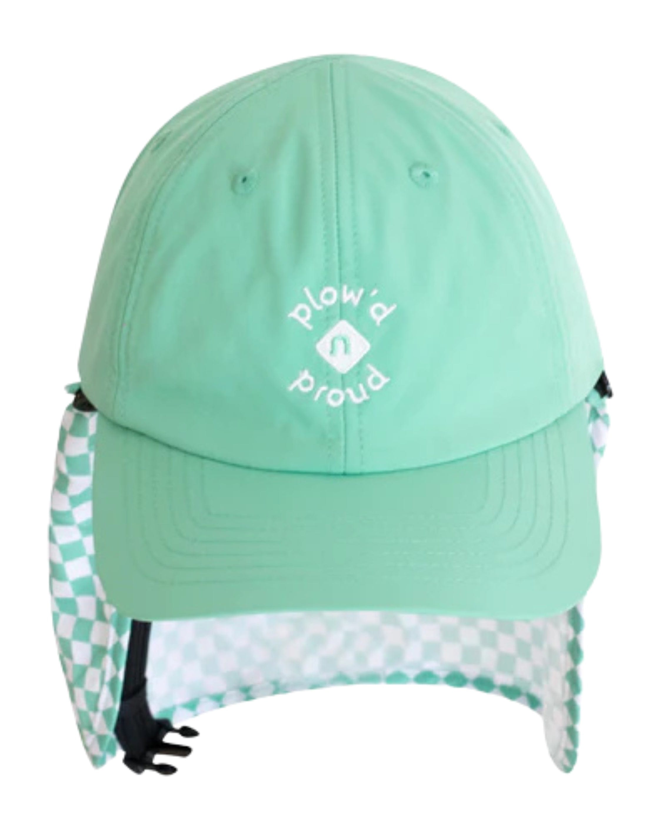 Plow Surf Co. Mint Check Surf Cap