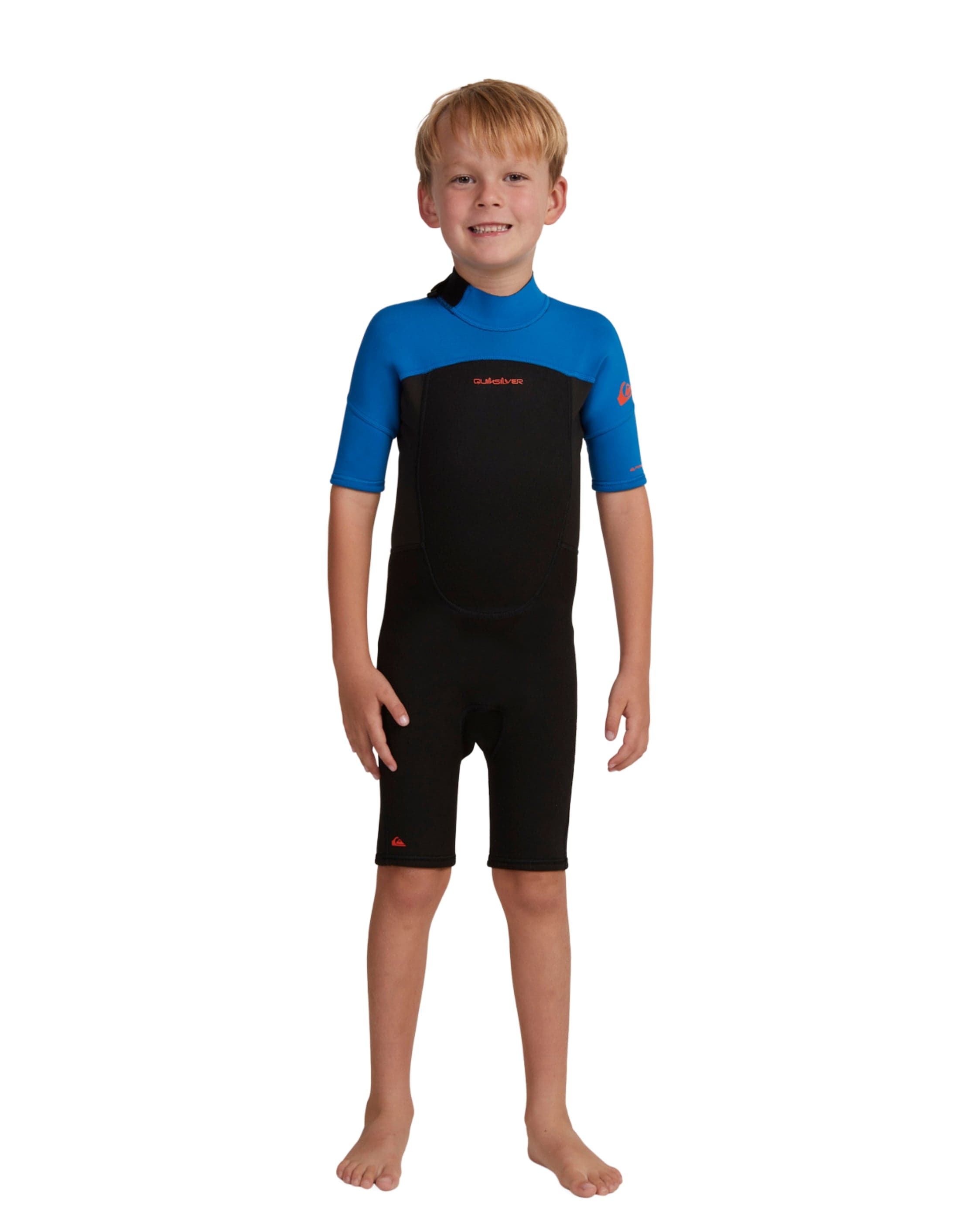 Quiksilver 2/2mm Prologue - Short Sleeve Back Zip Springsuit for Boys