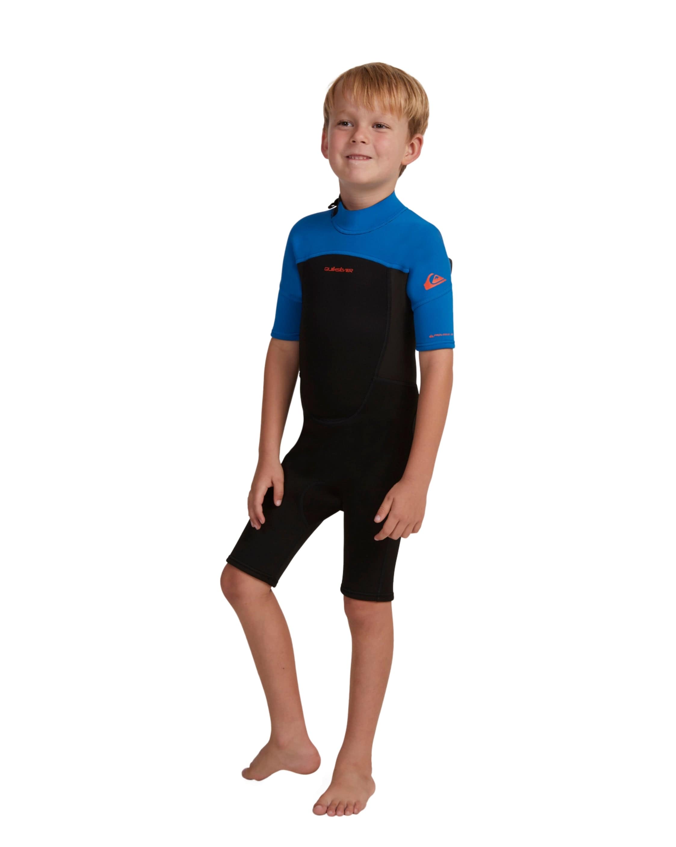 Quiksilver 2/2mm Prologue - Short Sleeve Back Zip Springsuit for Boys