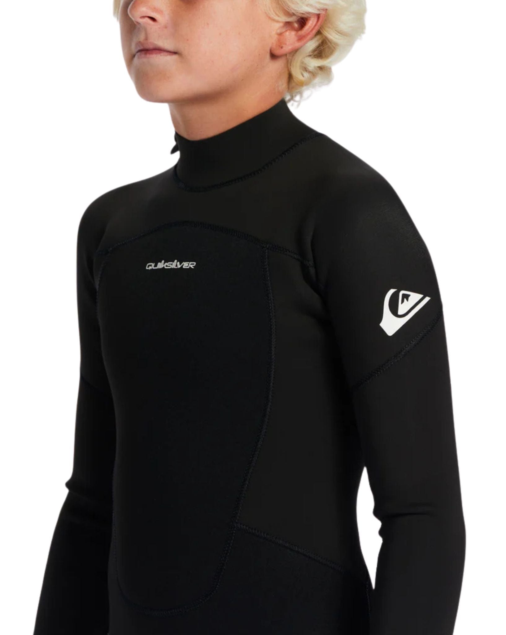 Quiksilver Boys 3/2mm Prologue Back Zip FLT Wetsuit