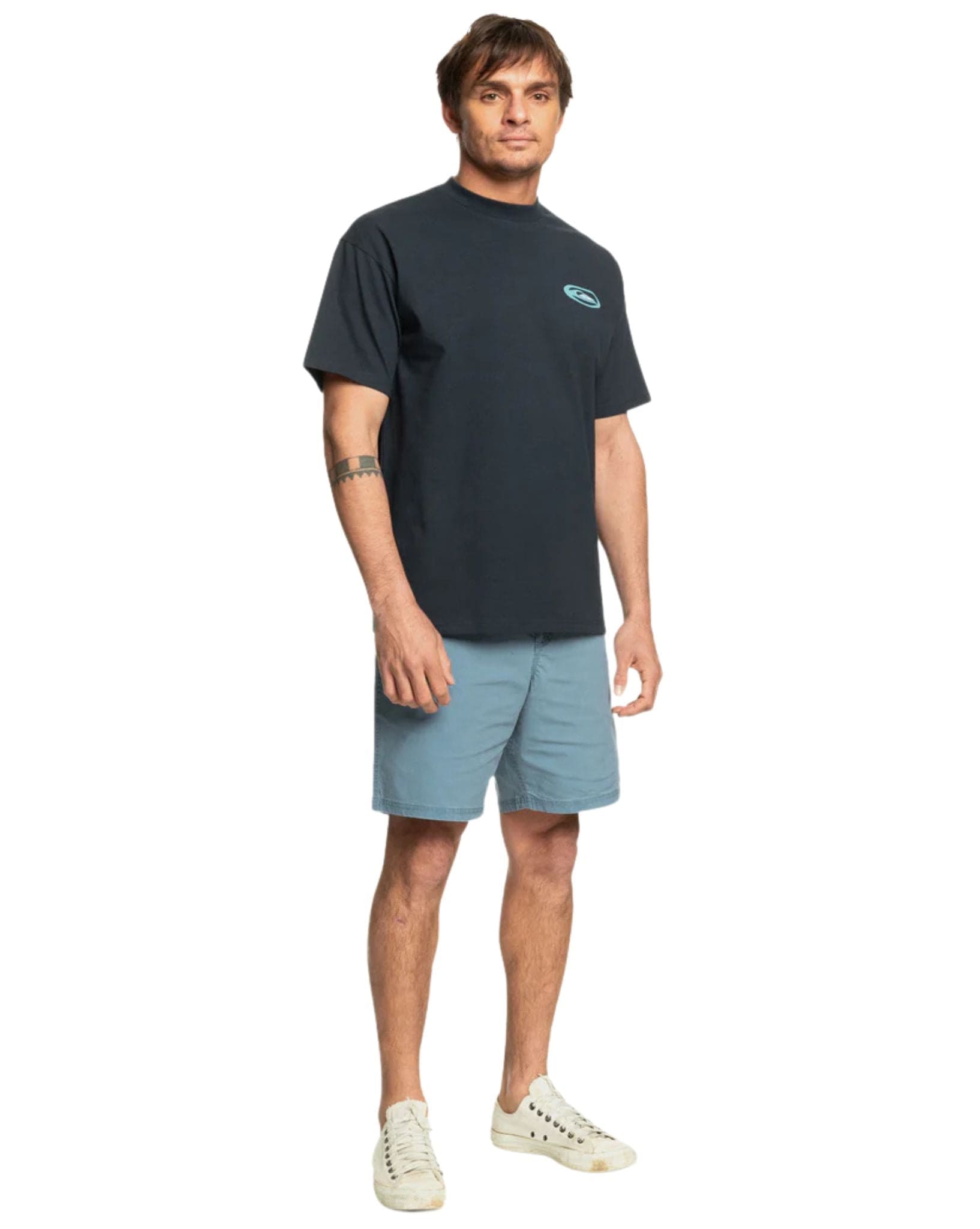 Quiksilver Mens Fader Ss T-shirt