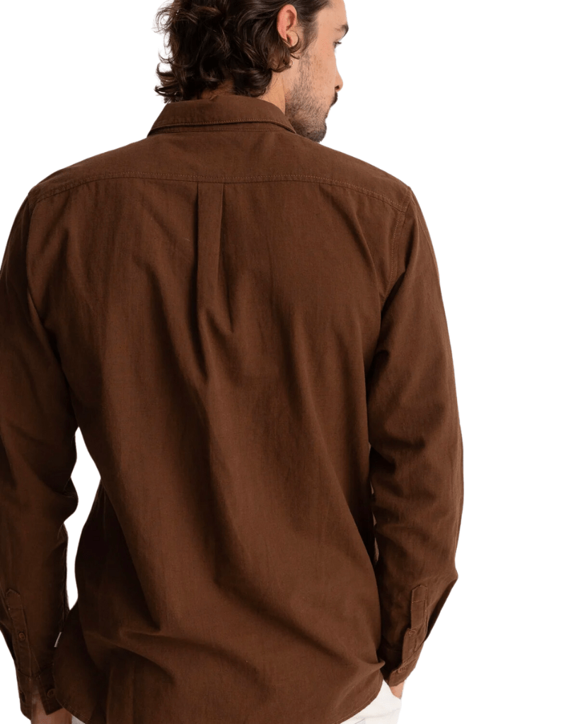 Rhythm Classic Linen Ls Shirt