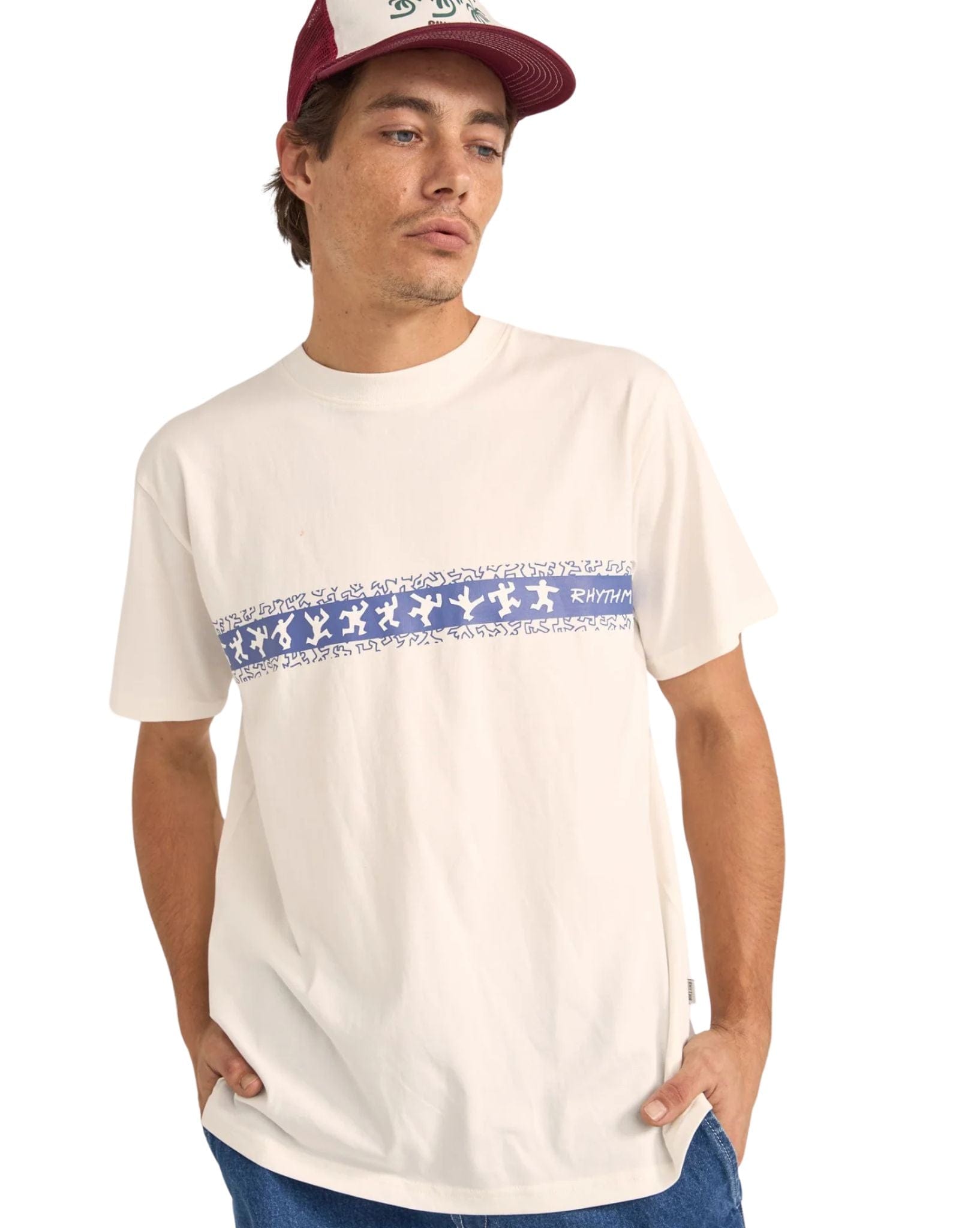 Rhythm Mens Slider Ss T-Shirt