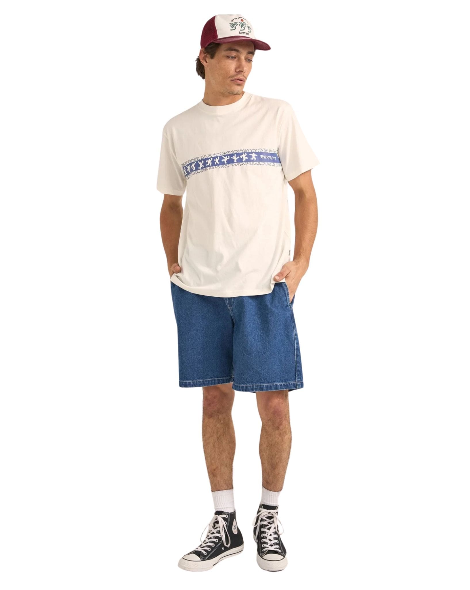 Rhythm Mens Slider Ss T-Shirt