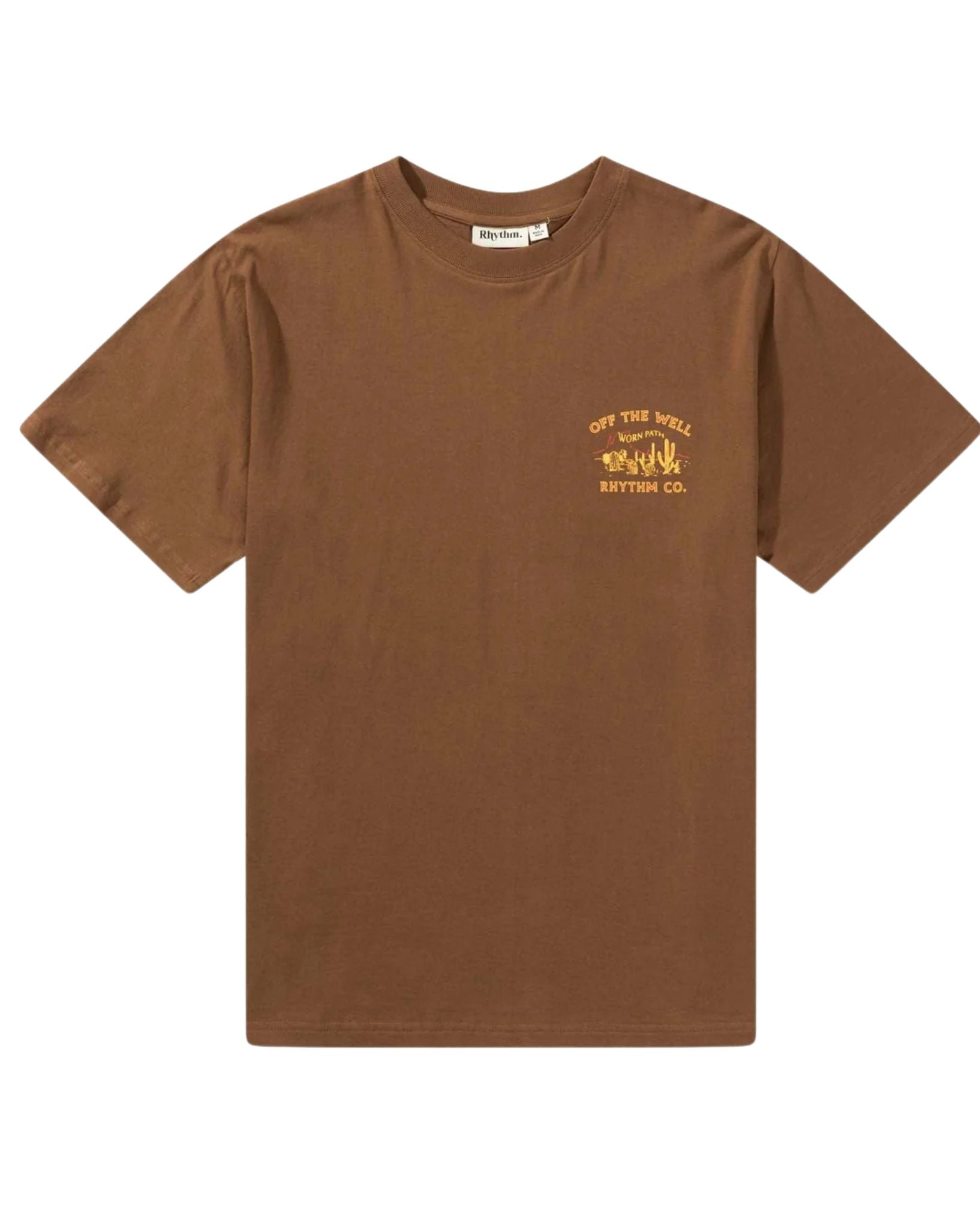 Rhythm Mens Worn Path Ss T-Shirt