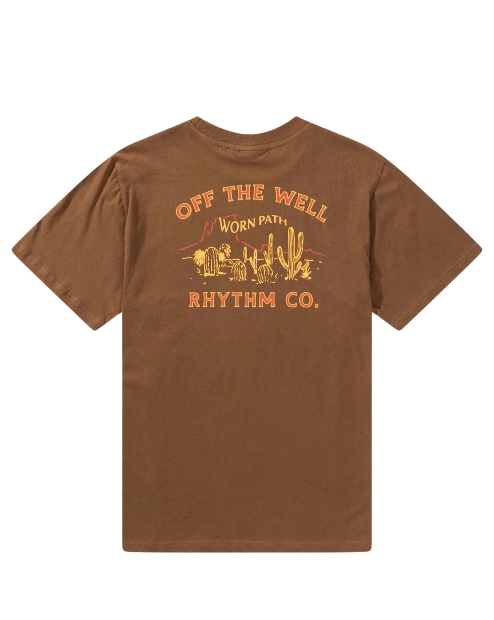 Rhythm Mens Worn Path Ss T-Shirt