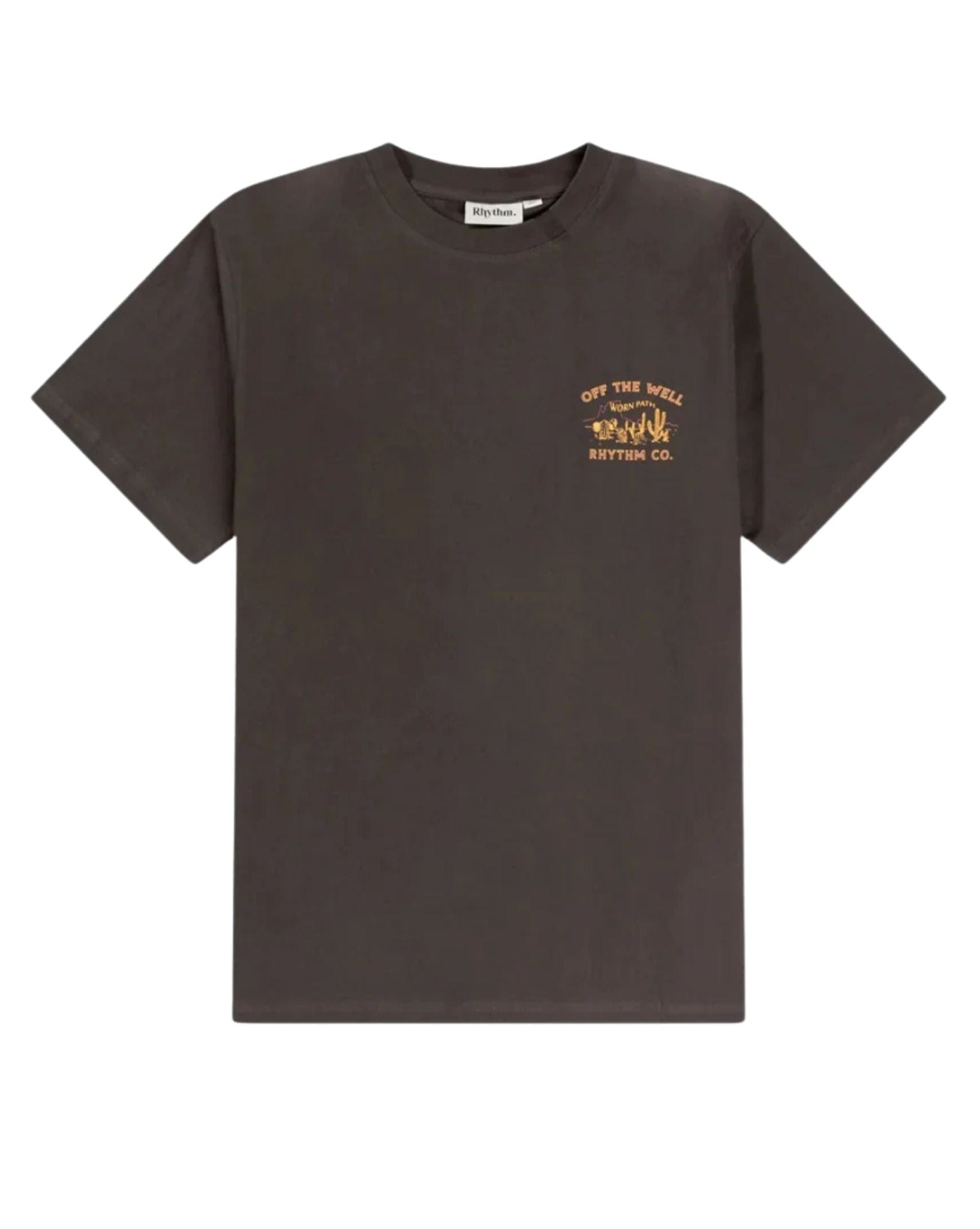 Rhythm Mens Worn Path Ss T-Shirt