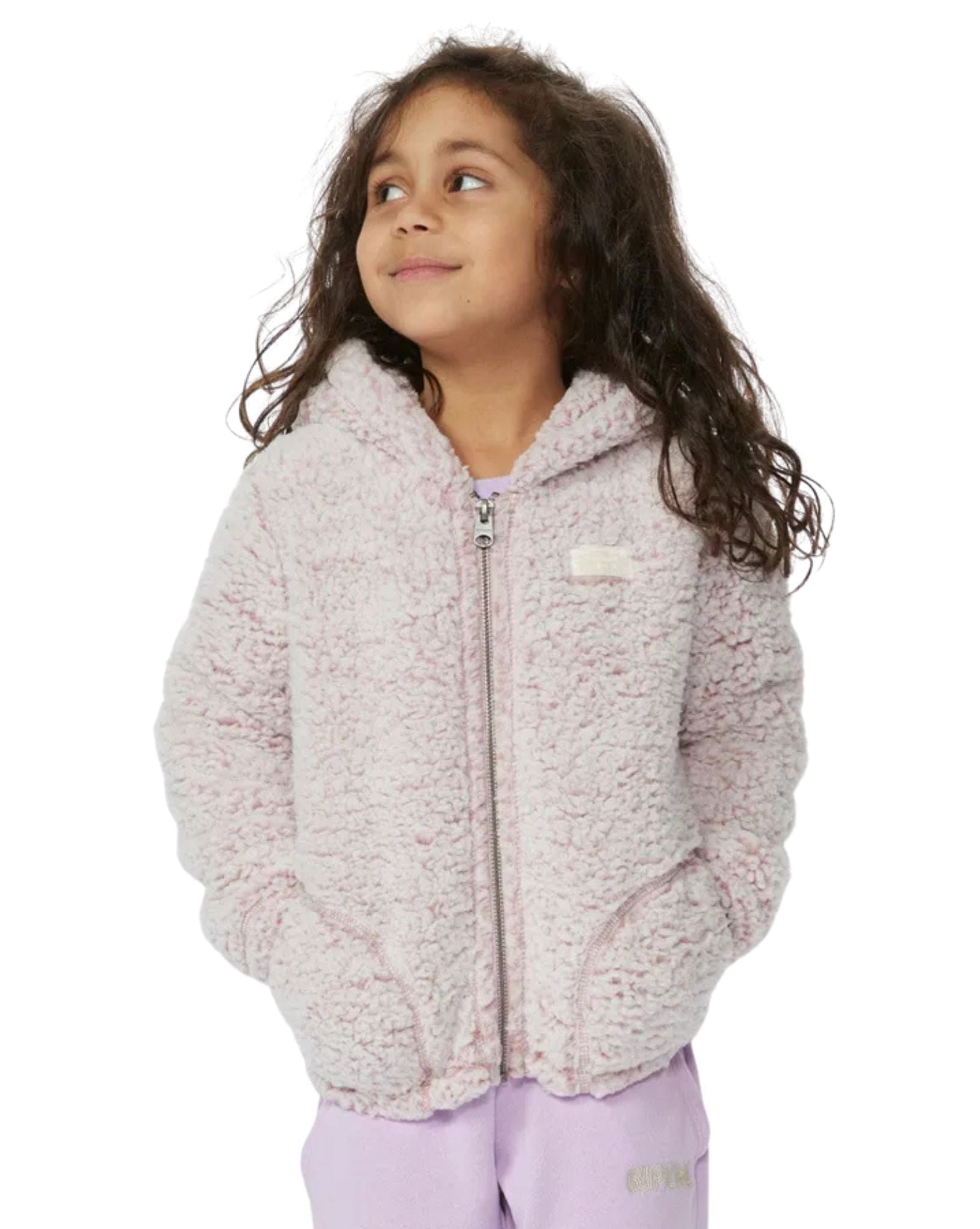 Ripcurl Girls Dark N Stormy Jacket - Pink