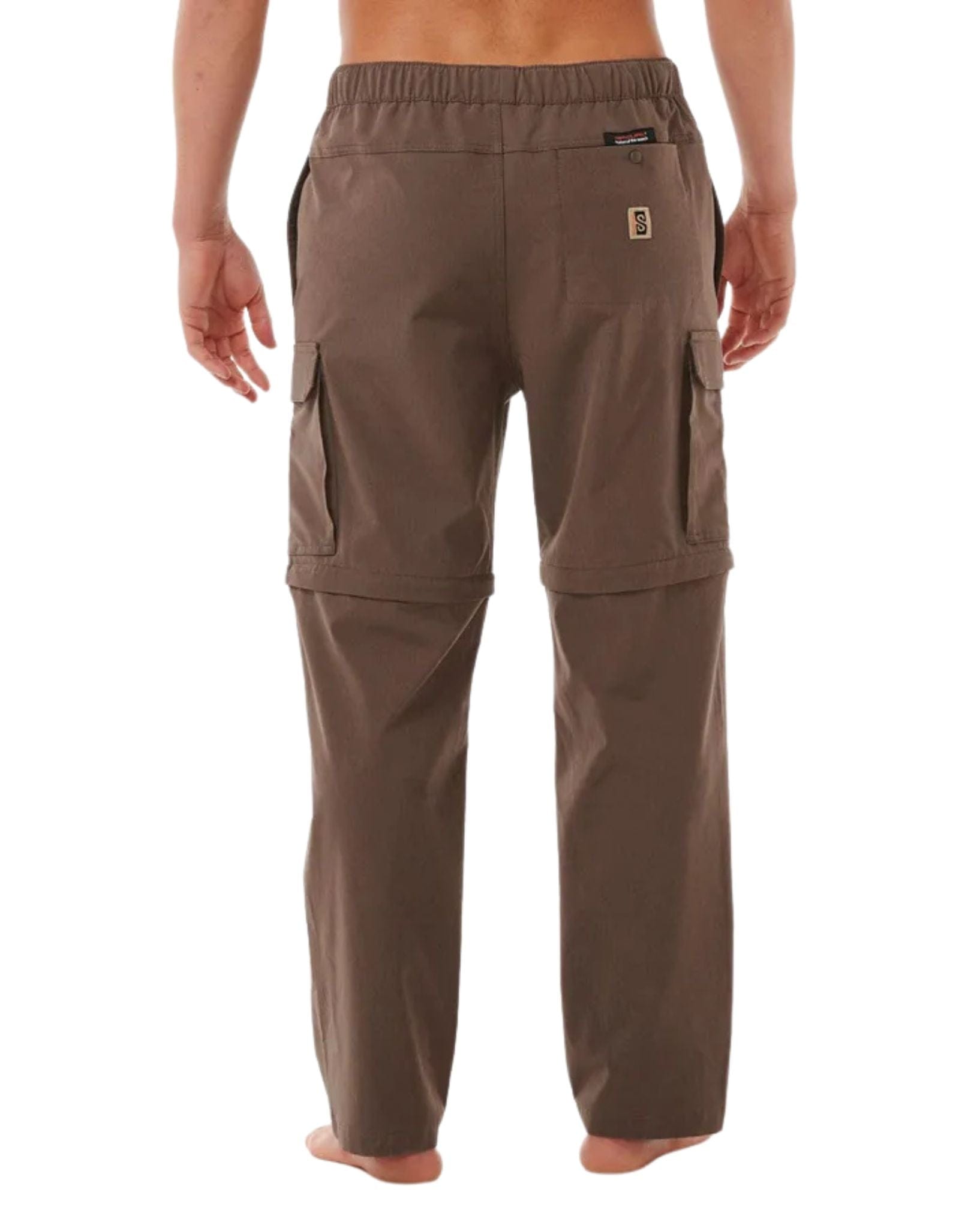 Ripcurl Mens Search Zip Off Pant - Rock