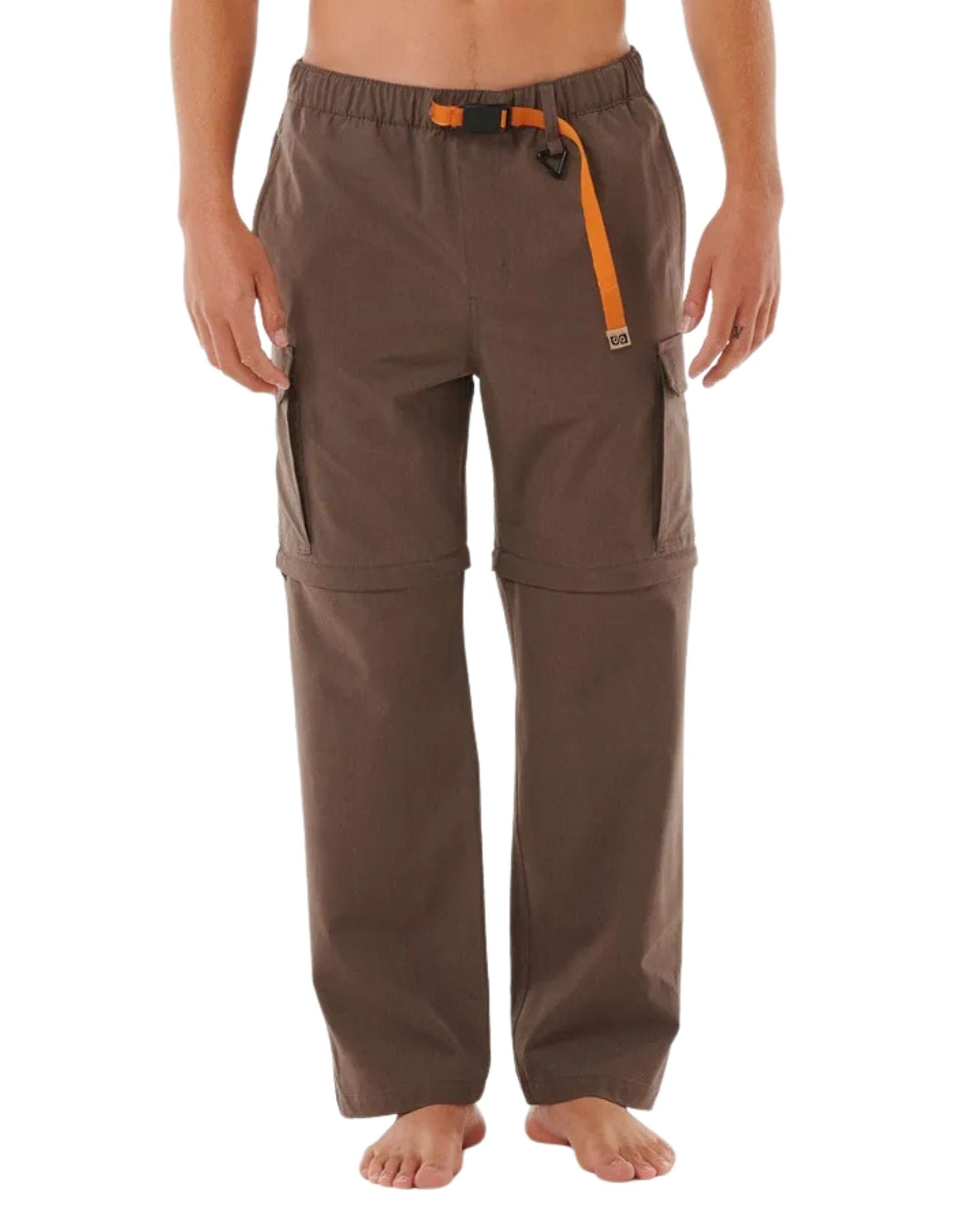 Ripcurl Mens Search Zip Off Pant - Rock