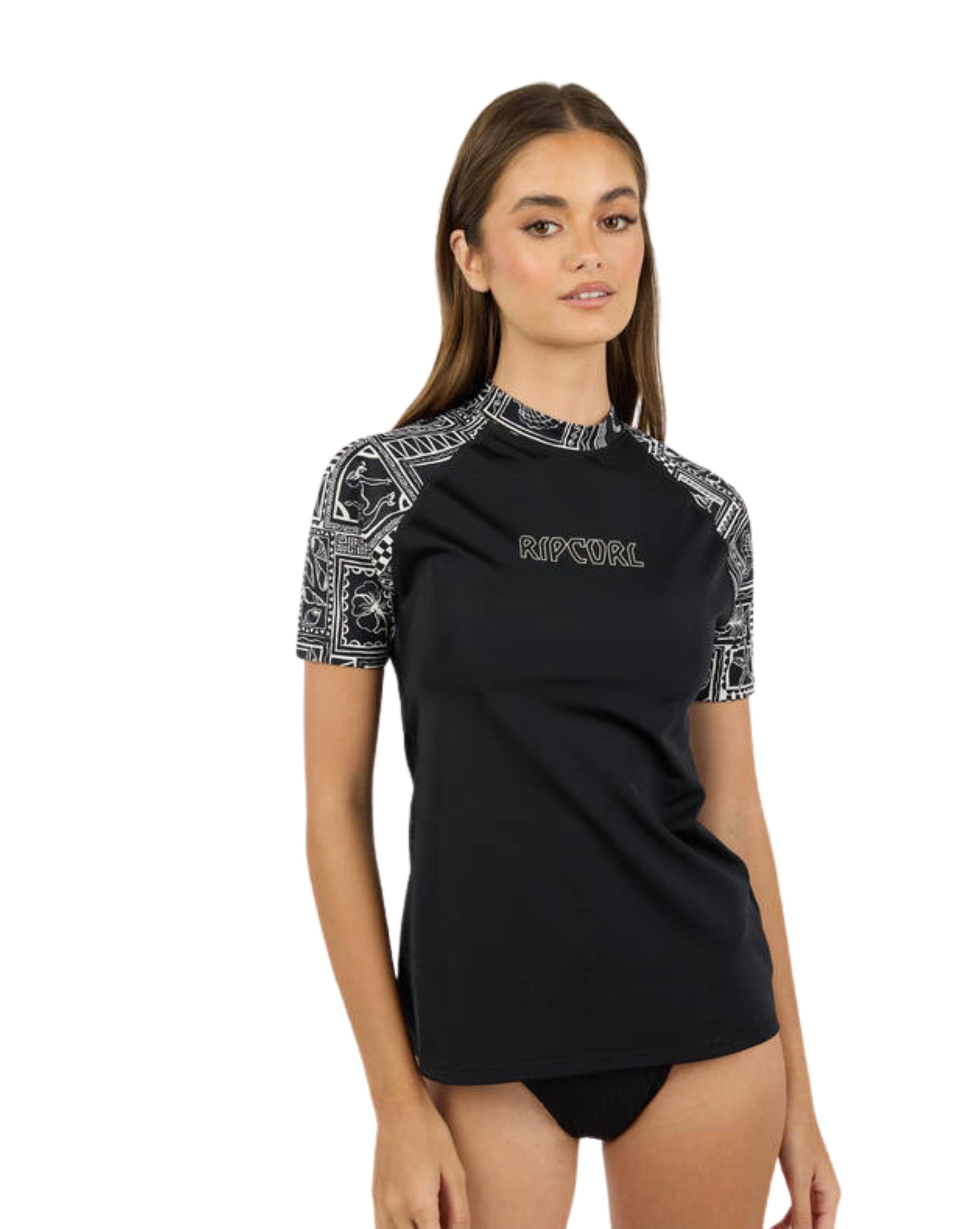 Ripcurl Mermaid Beach Short Sleeve UPF Rash Vest