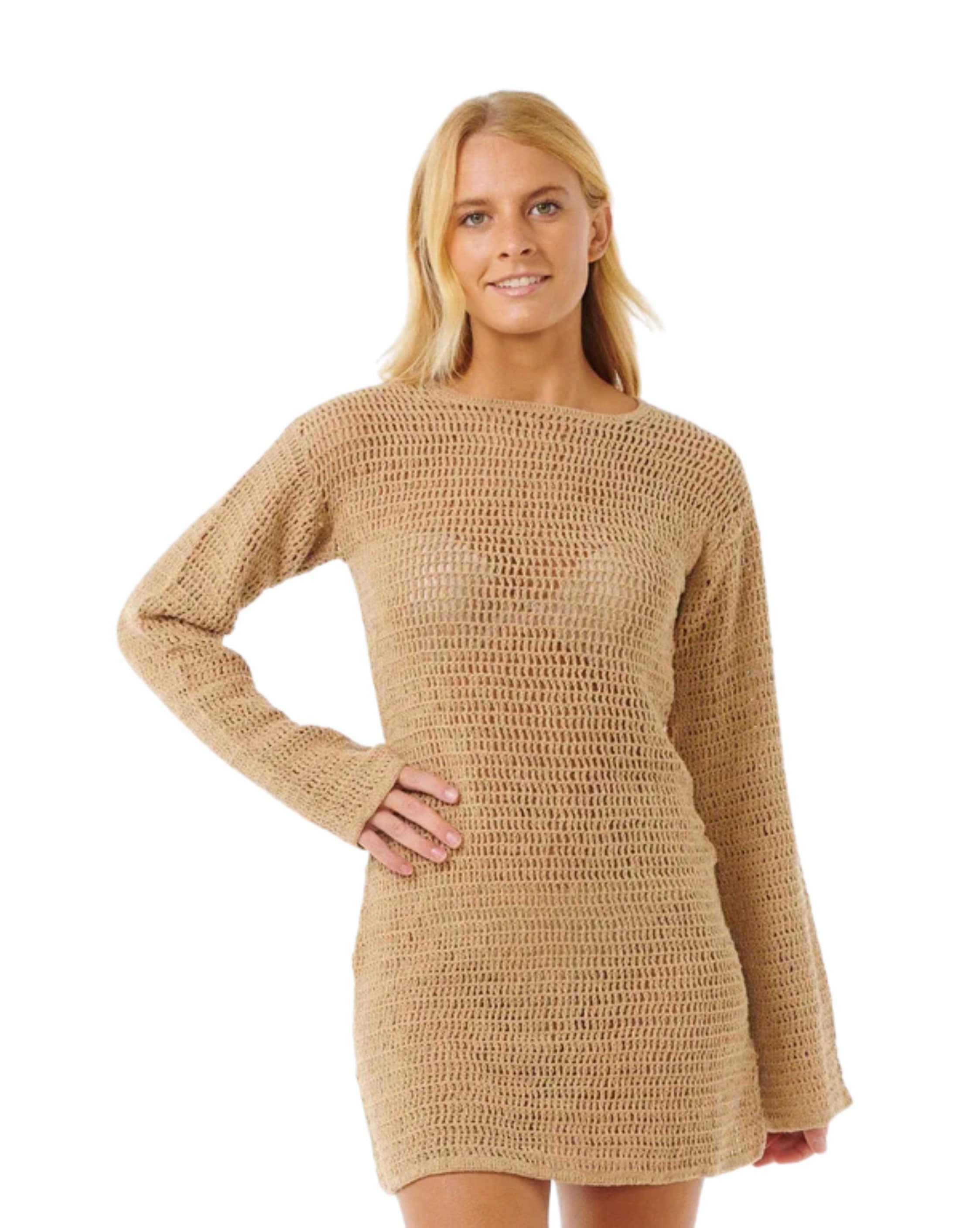 Ripcurl Soleil Crochet Mini Dress