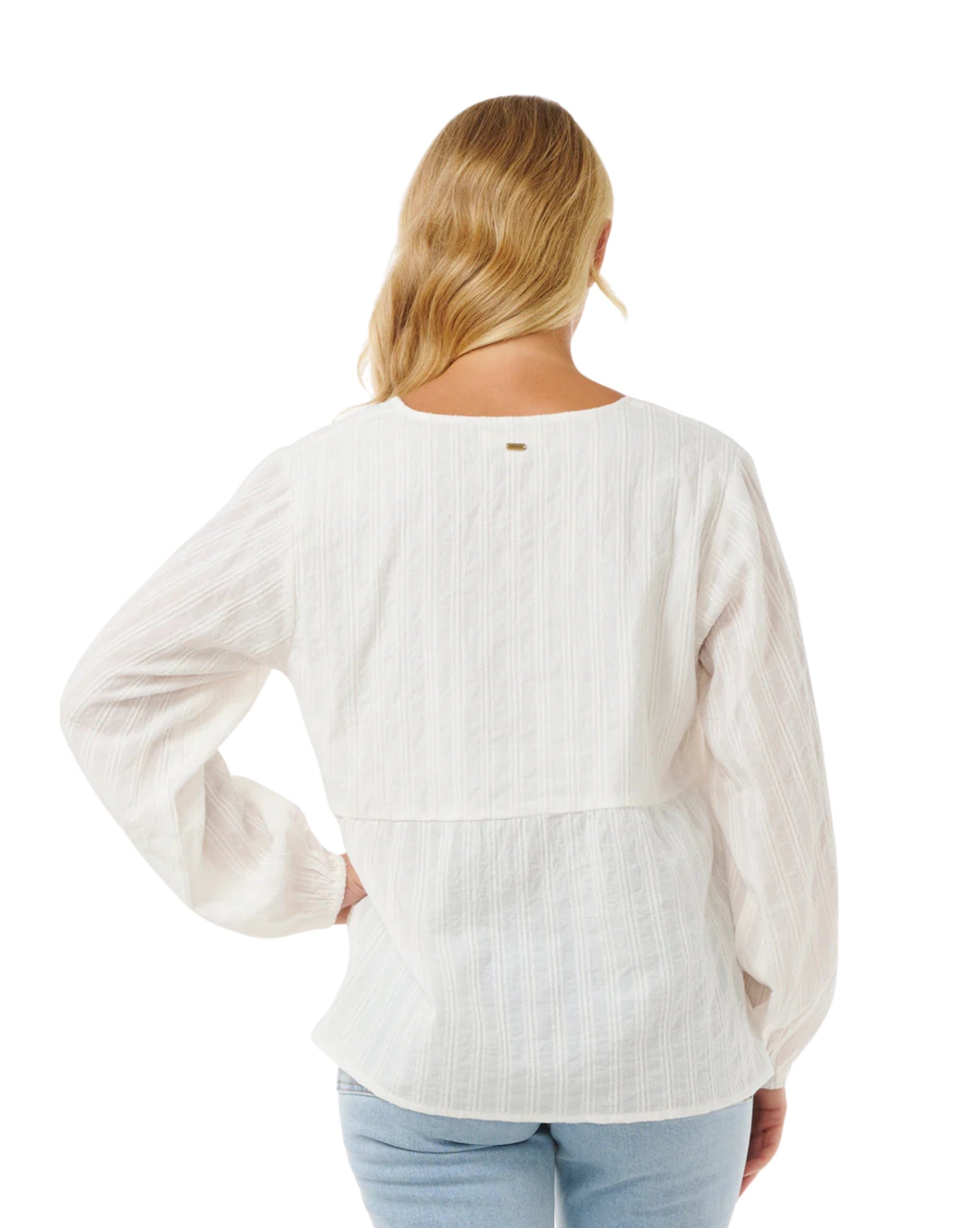 Ripcurl Soleil Embroidered Long Sleeve Top