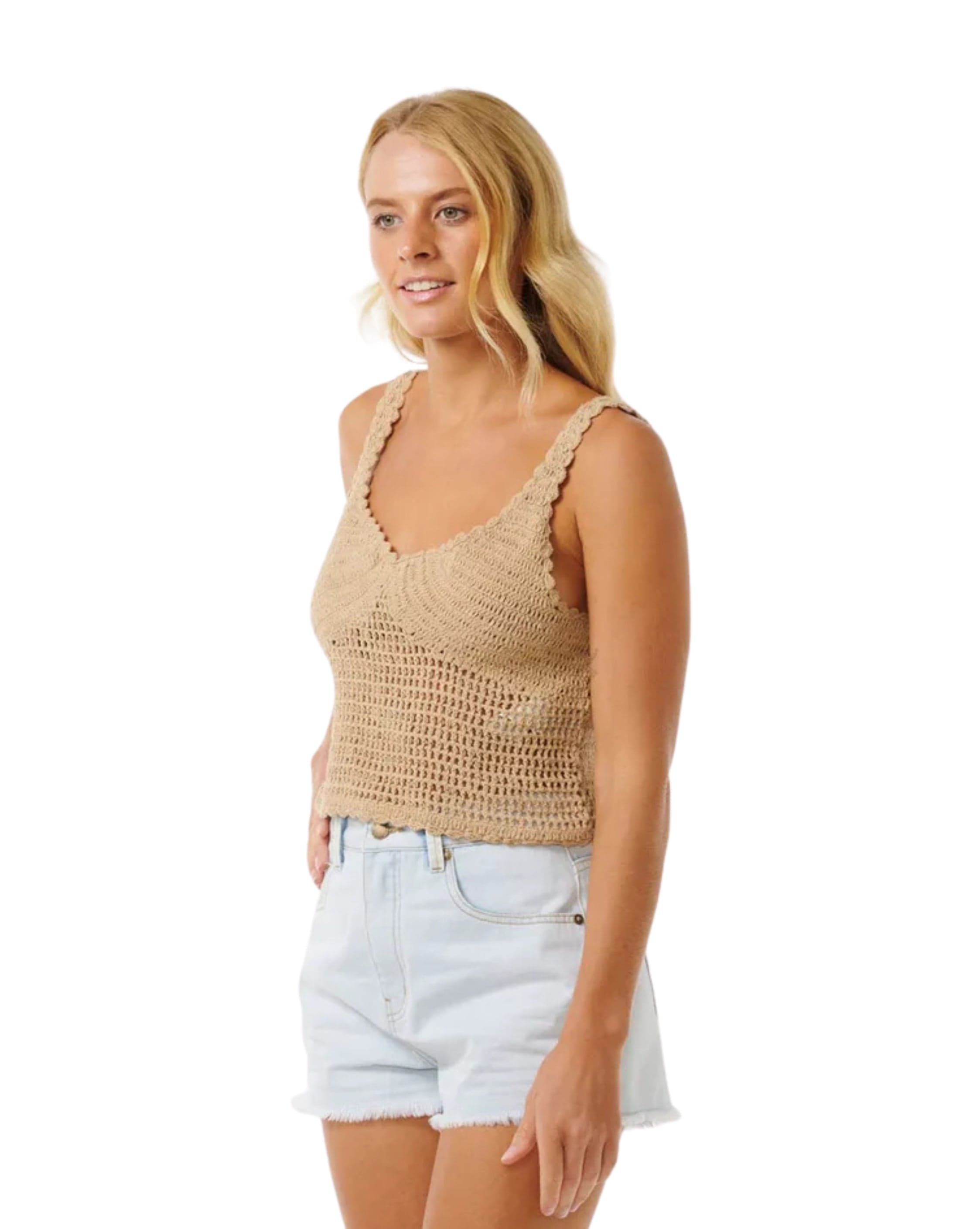 Ripcurl Soleil Twist Crochet Top