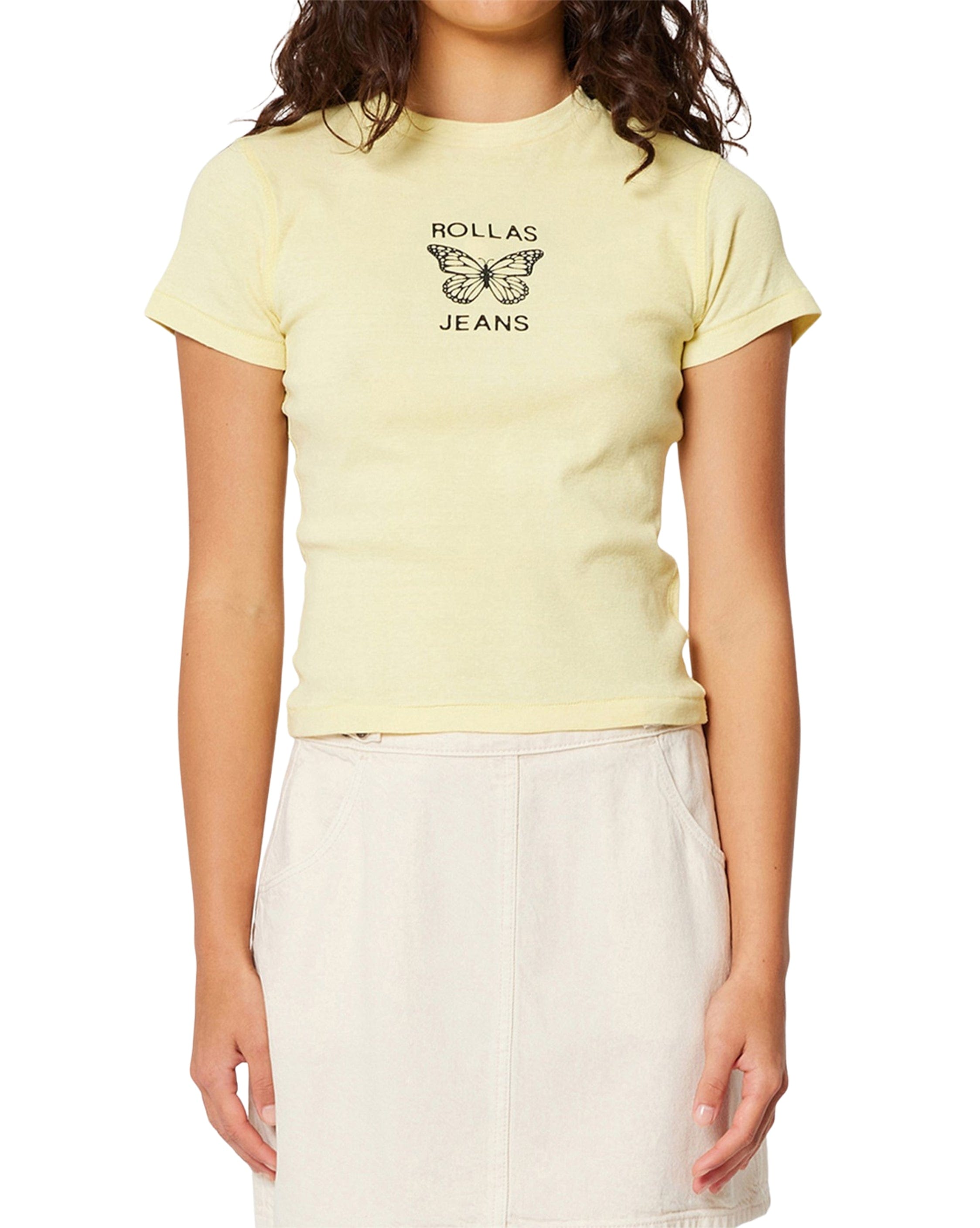 Rollas Classic Tee Butterfly