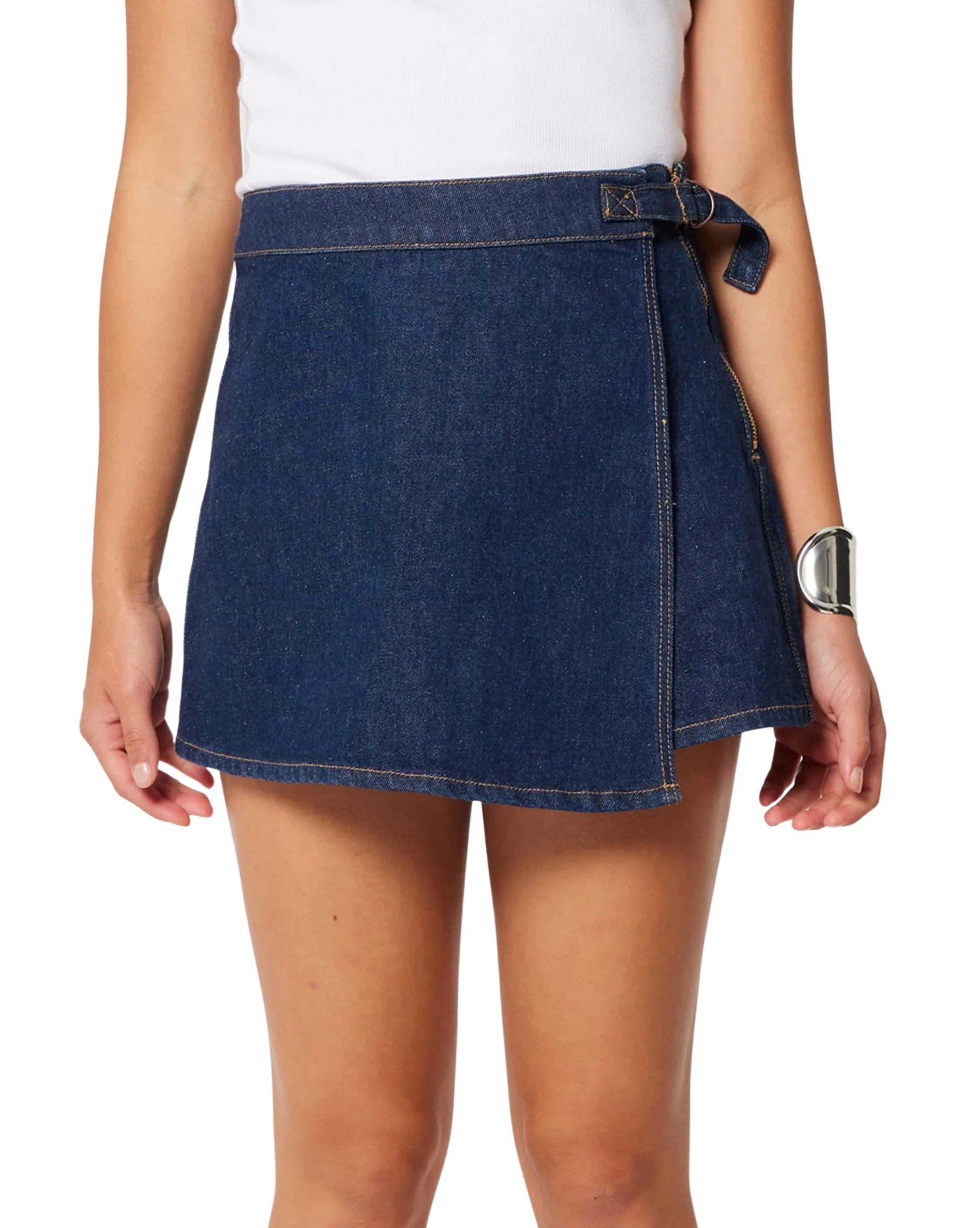 Rollas Skort True Rinse