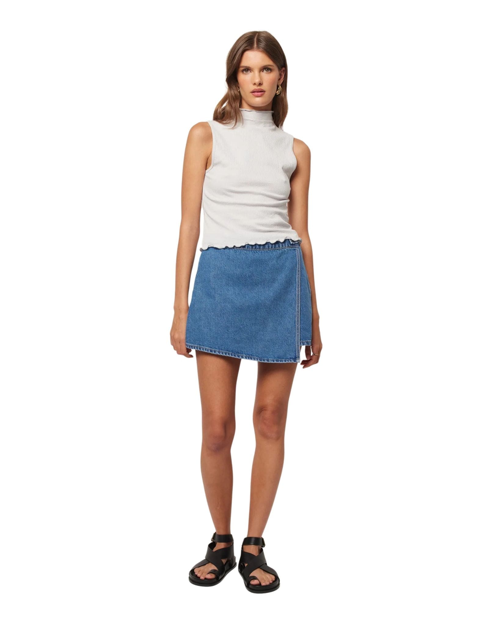 Rollas Women's Skort River Blue