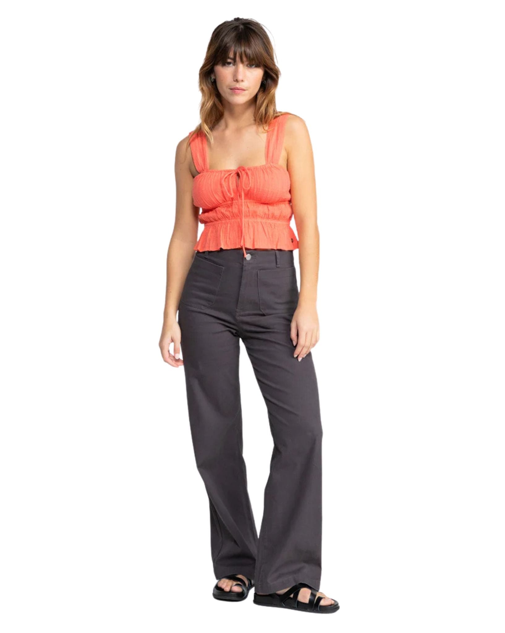 Roxy Womens Sunset Mist Crop Top