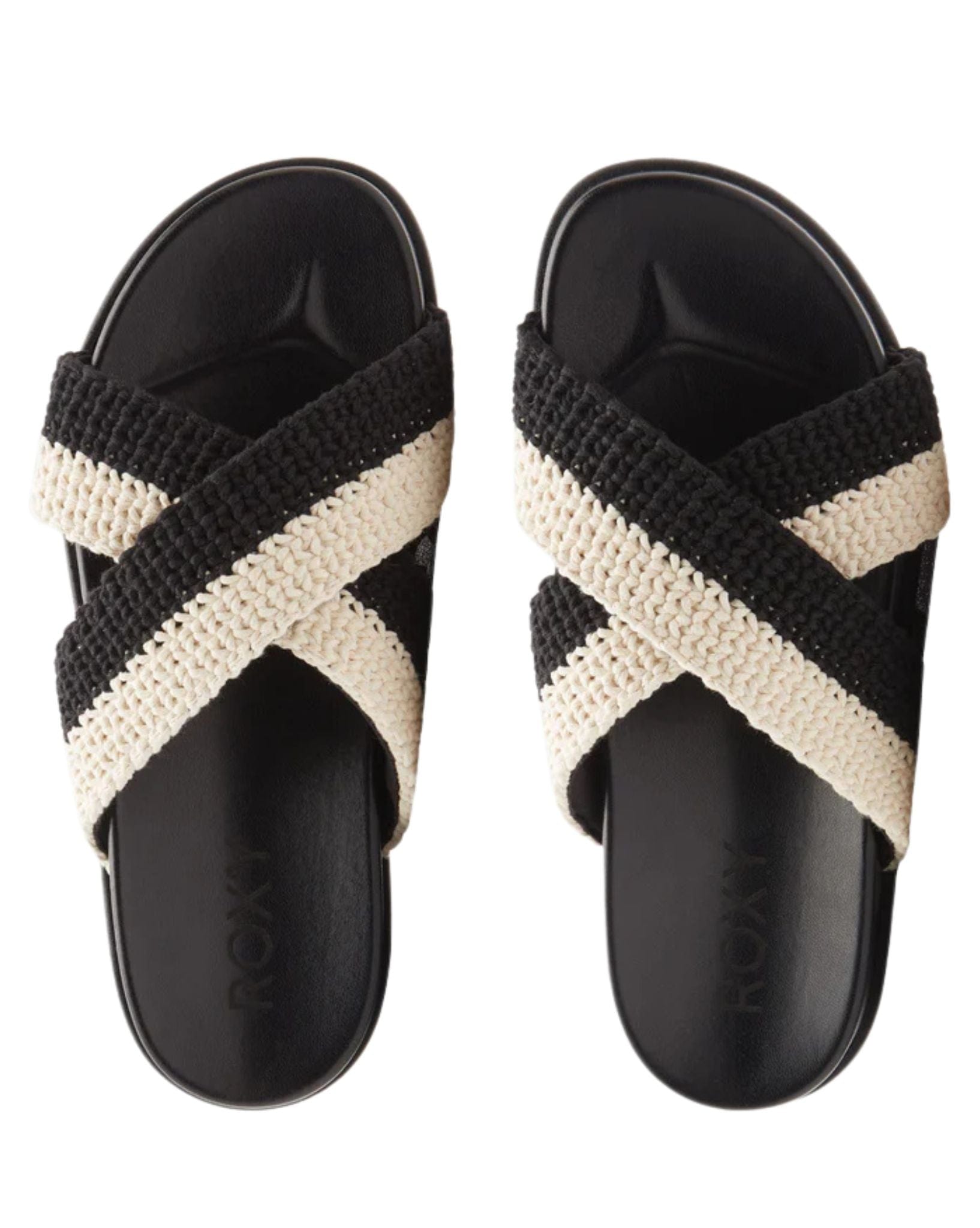 Roxy Womens Syenna Sandals - Black I Cream