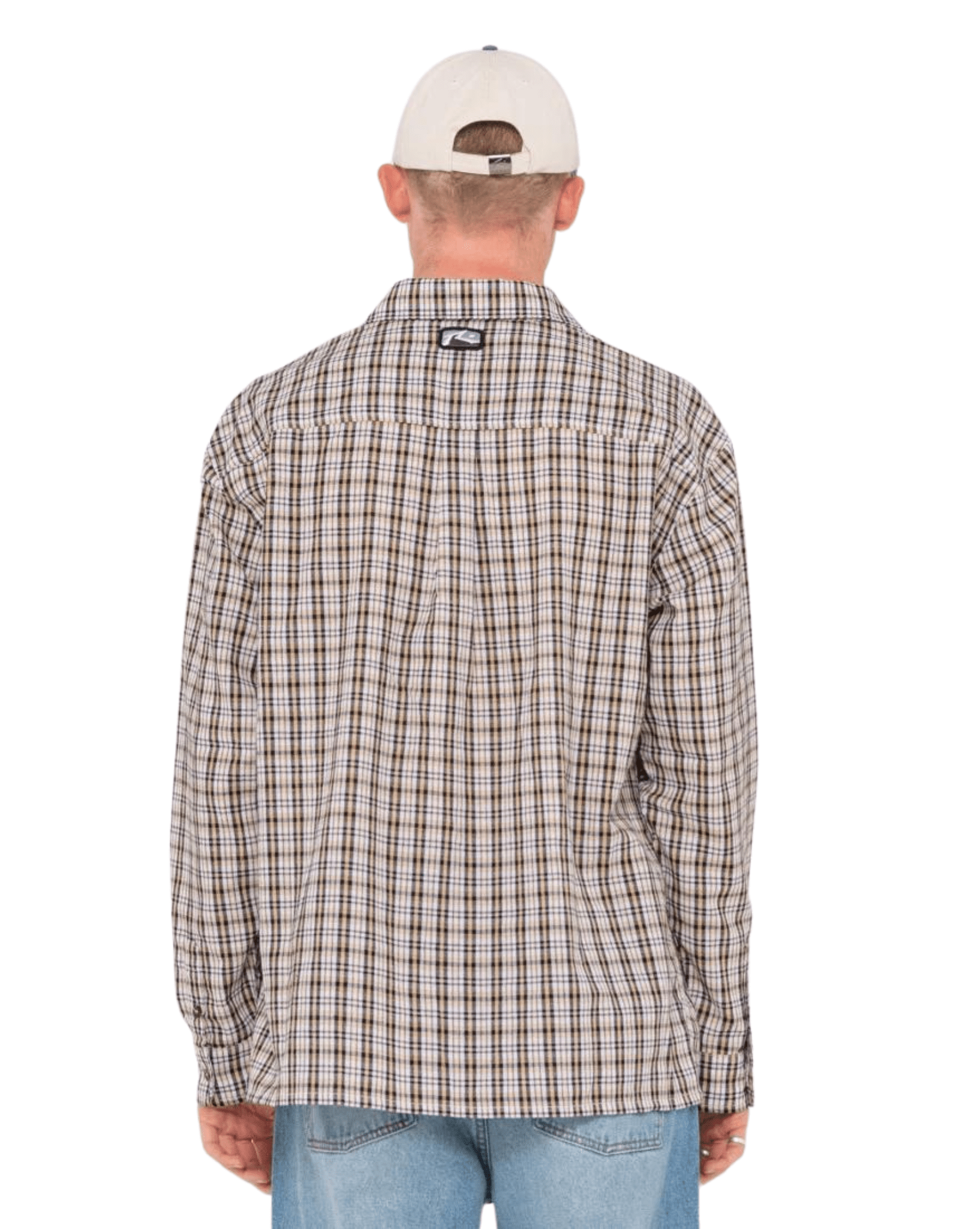 Rusty Datsun Check Long Sleeve Shirt