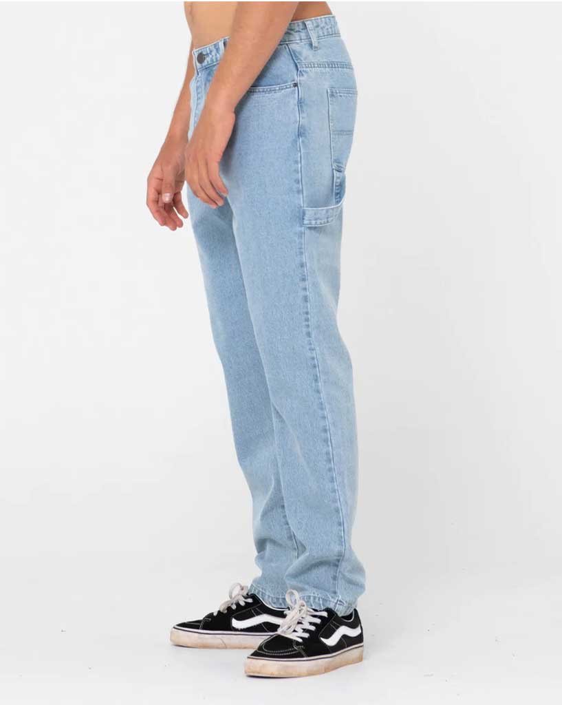 Rusty Dungaree Denim 5 Pkt Pant