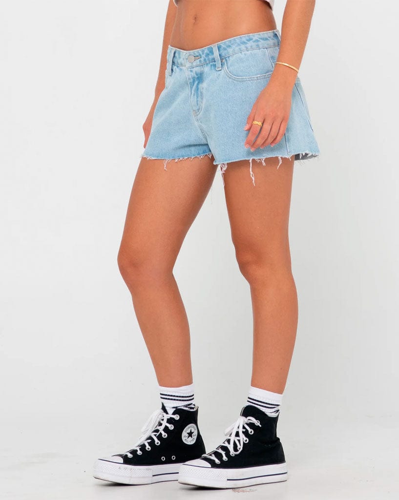 Rusty Malta Low Rise Denim Short