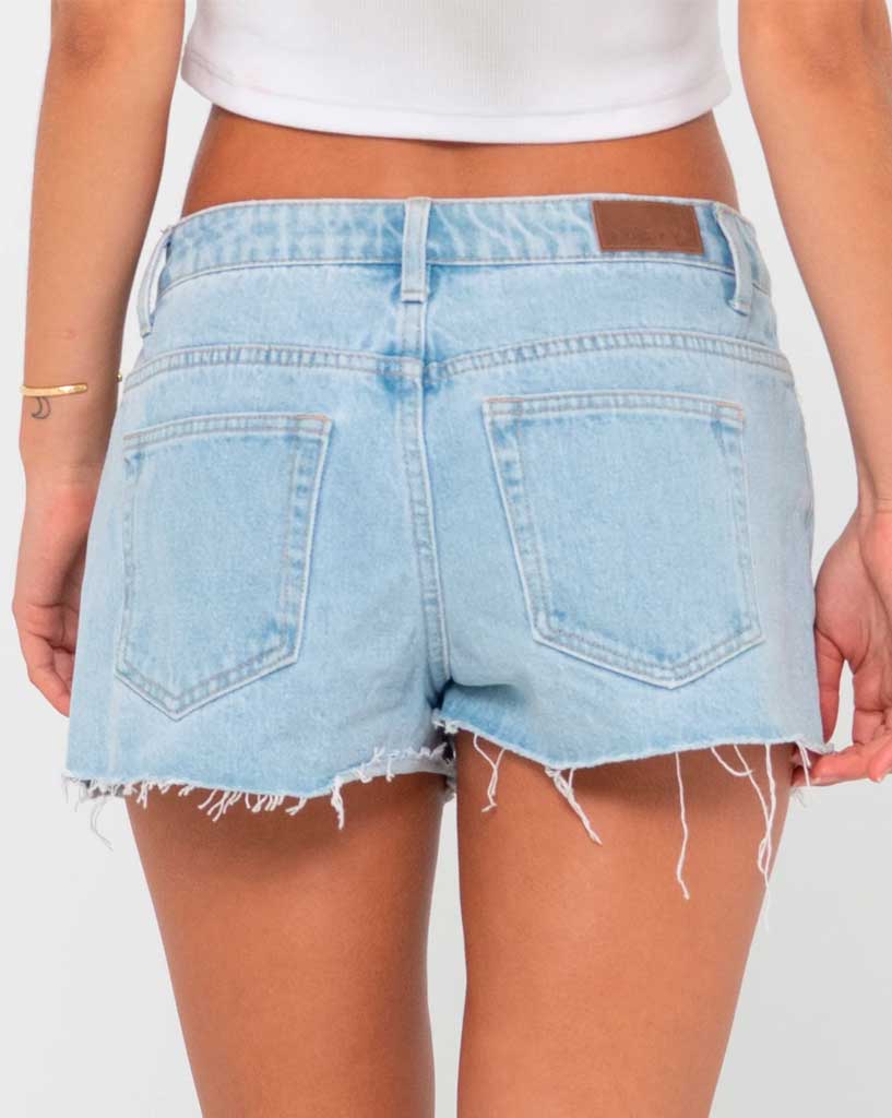 Low rise denim shops shorts australia