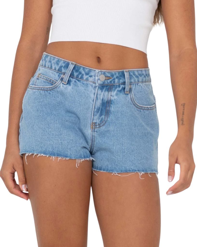 Rusty Malta Low Rise Denim Short