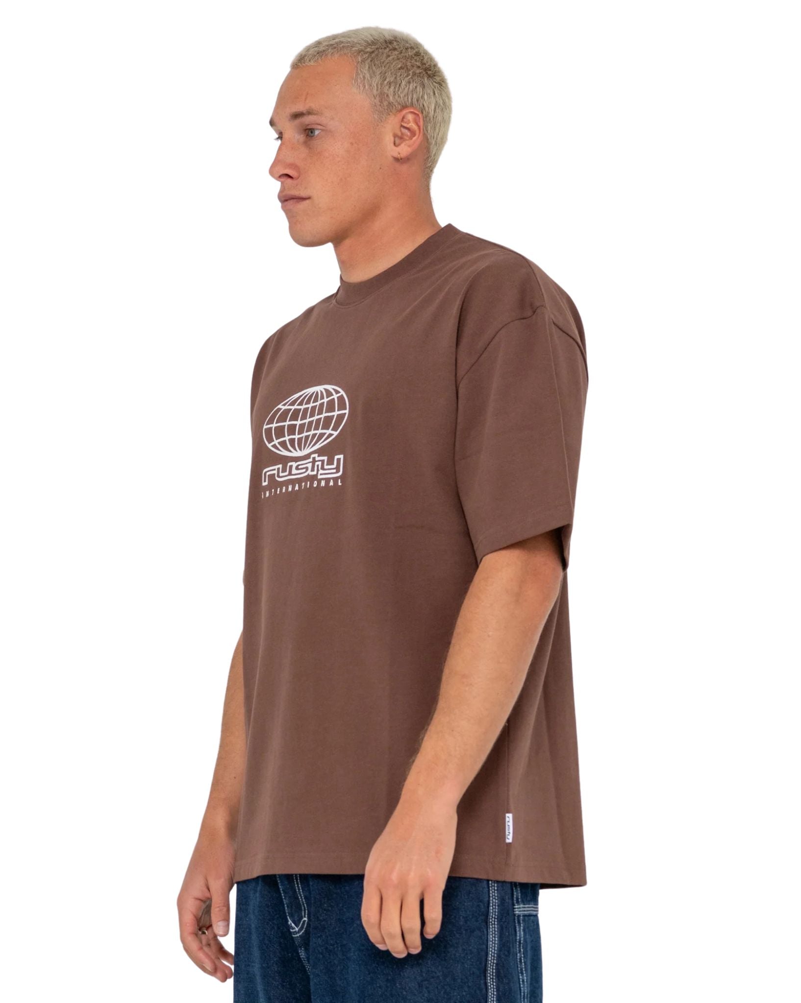 Rusty Mens Internazionale Short Sleeve Heavy Tee