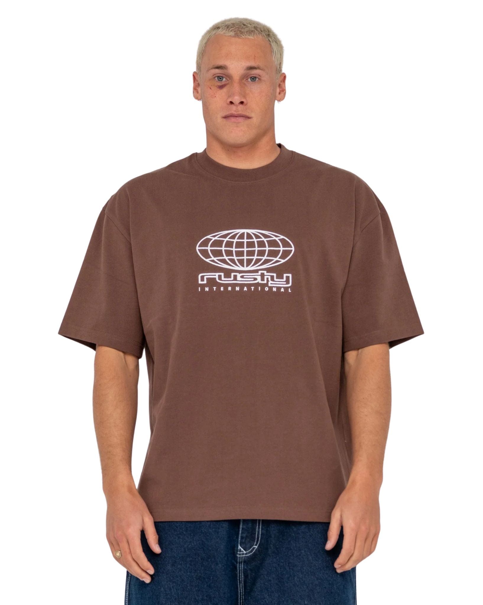 Rusty Mens Internazionale Short Sleeve Heavy Tee